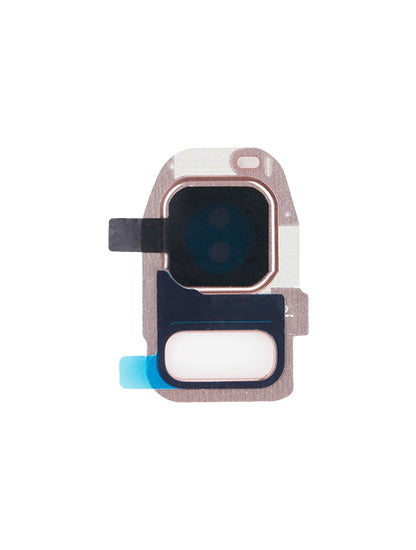 Replacement Back Camera Lens Compatible For Samsung Galaxy S7 / S7 Edge (Rose Gold)