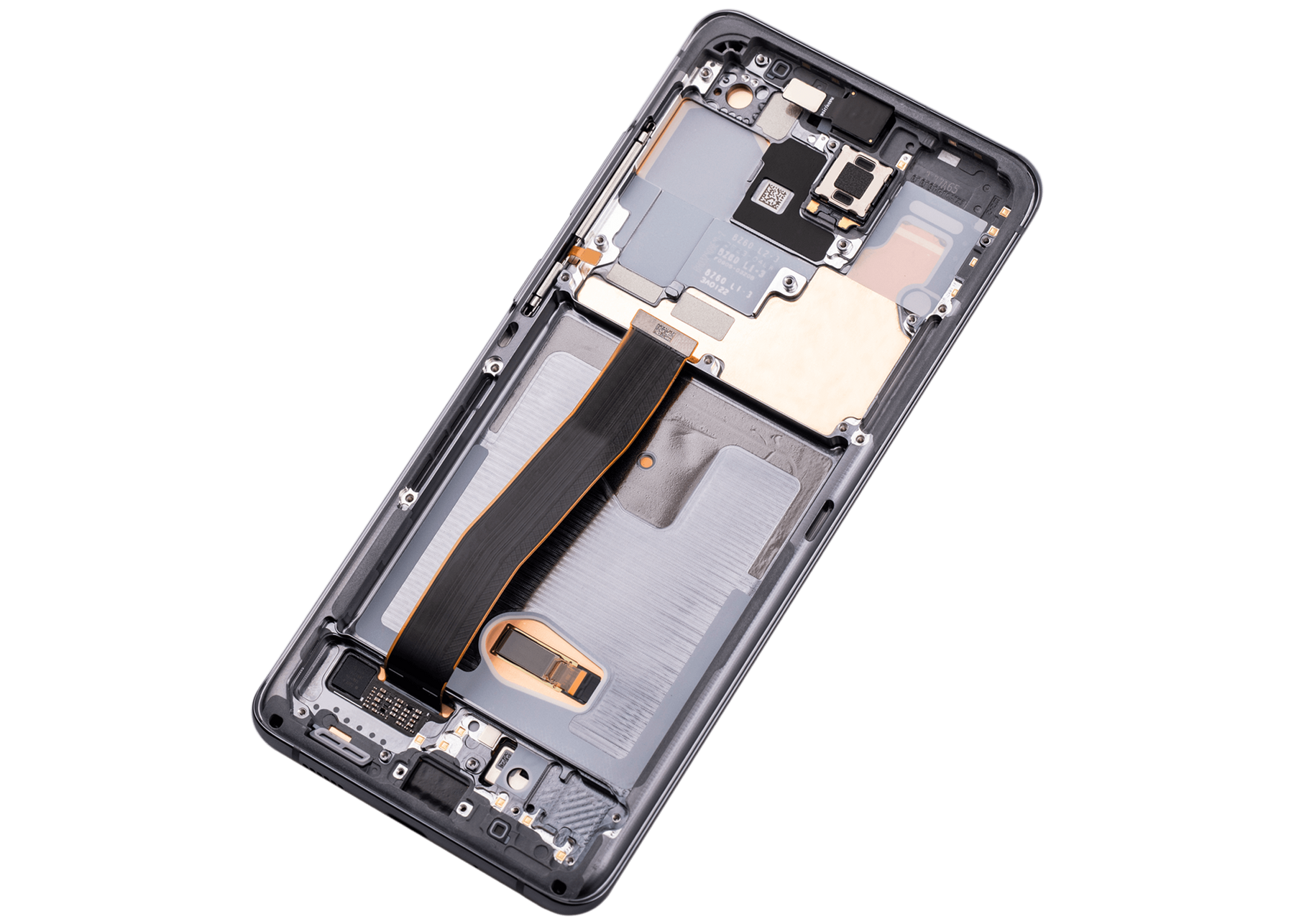 Replacement OLED Assembly With Frame Compatible For Samsung Galaxy S20 Ultra 5G (Vemake) (Cosmic Gray)
