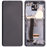 Replacement OLED Assembly With Frame Compatible For Samsung Galaxy S20 Ultra 5G (Vemake) (Cosmic Gray)