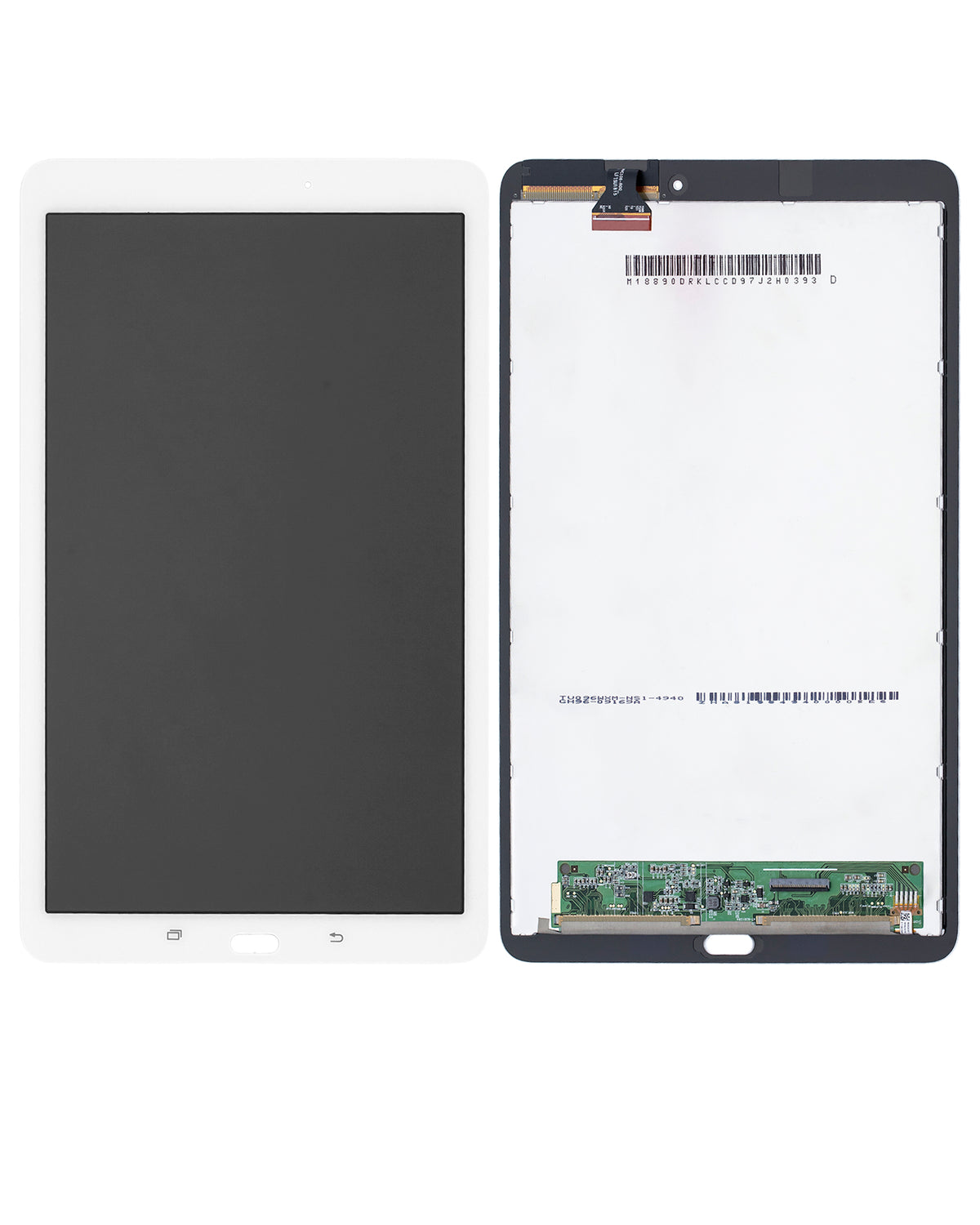 Replacement LCD Assembly Without Frame Compatible For Samsung Galaxy Tab E 9.6" (T560 / T561 / T567) (Refurbished) (White)