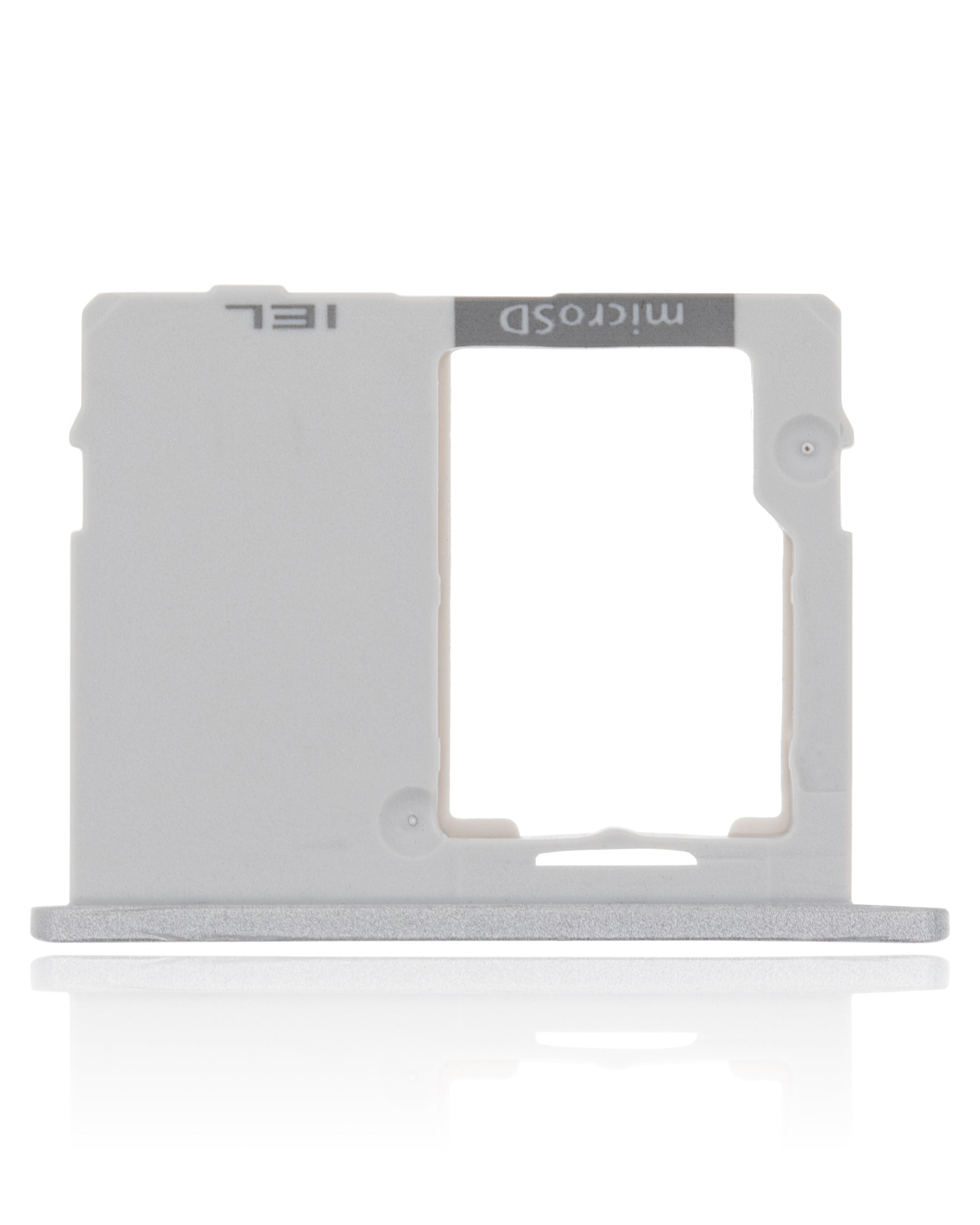 Single Sim Card Tray Replacement Compatible For Samsung Galaxy Tab A 10.1" (T510 / T515 / T517) (Silver)