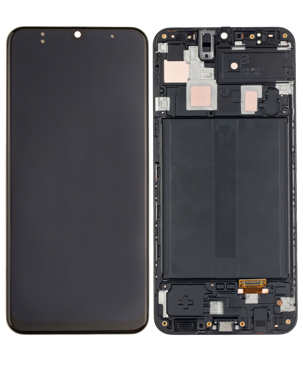 OLED Assembly With Frame Compatible For Samsung Galaxy A30 (A305 / 2019) (Refurbished) (All Colors)
