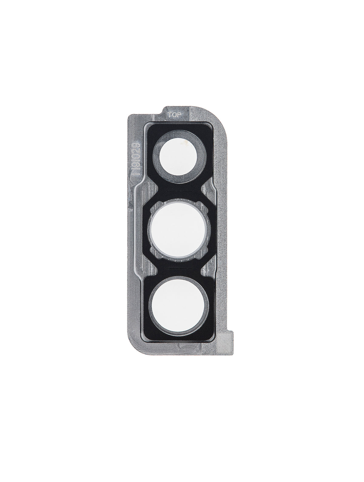 Back Camera Lens With Bracket / Bezel Compatible For Samsung Galaxy A30s (A307 / 2019) (Silver)