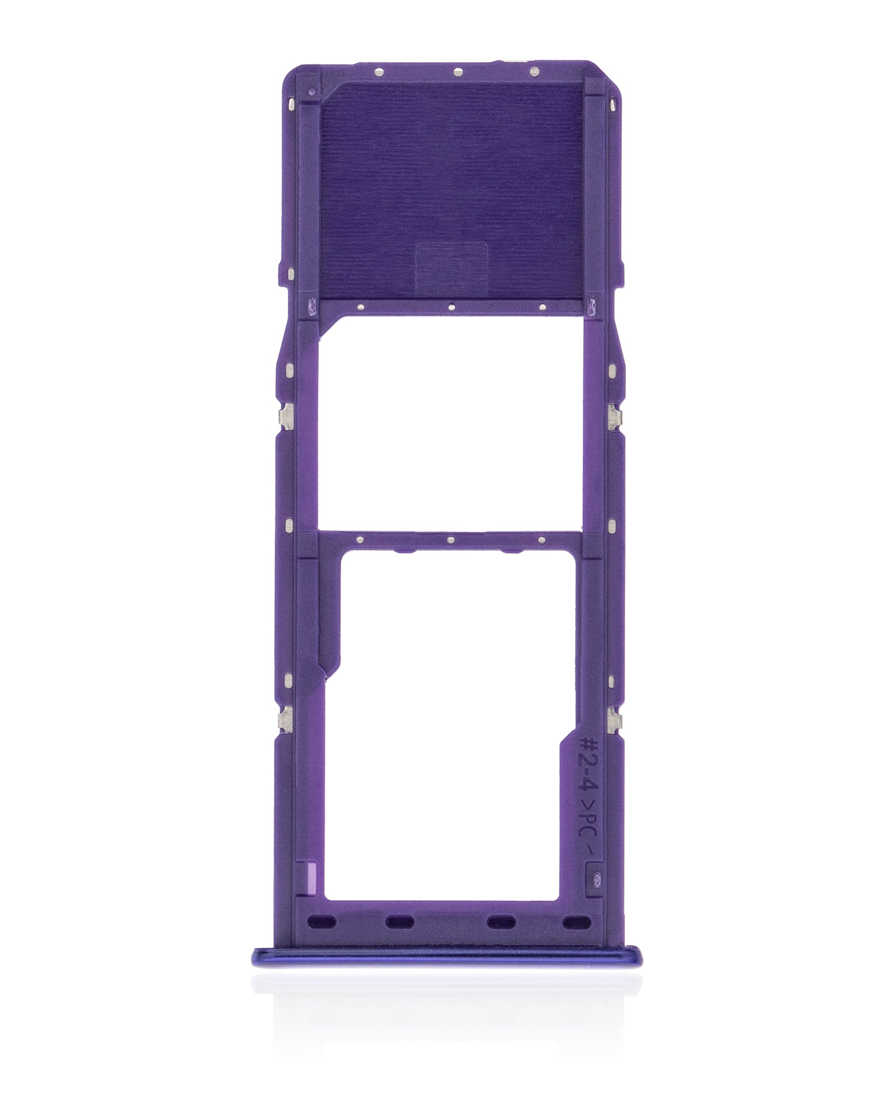 Single Sim Card Tray Compatible For Samsung Galaxy A30S (A307 / 2019) (Violet)