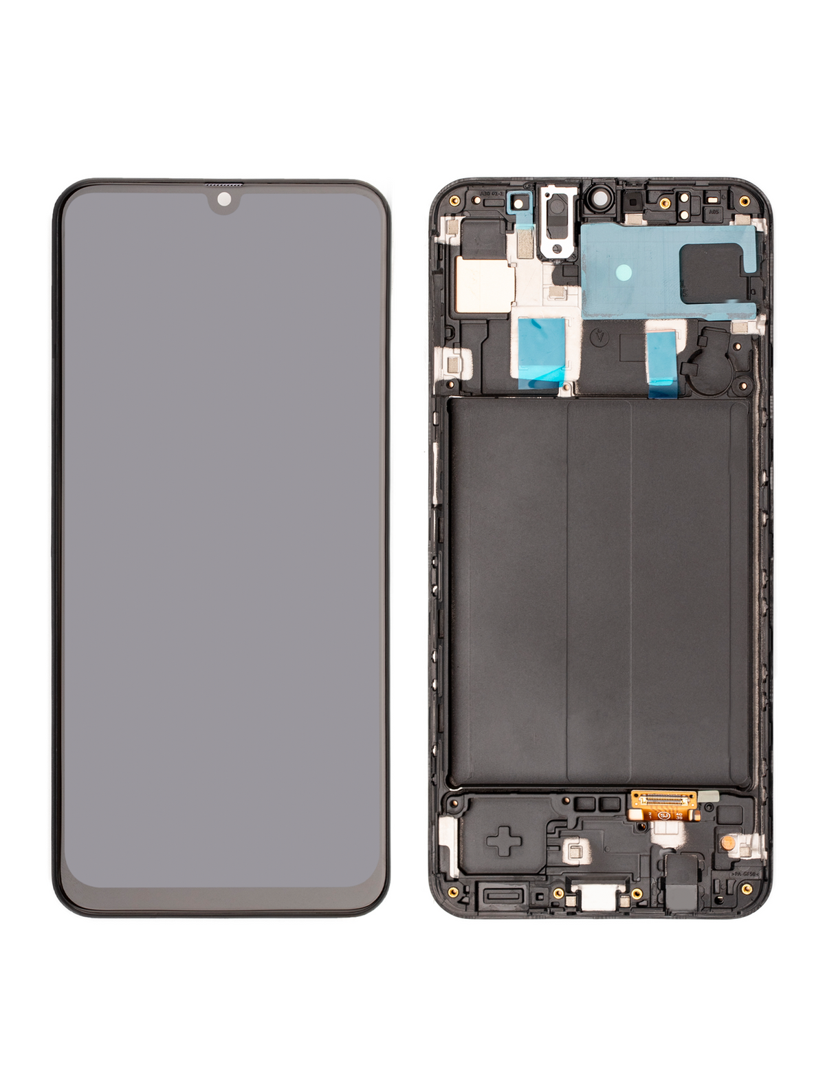 Samsung A30 Folder (OLED Display with Frame) Compatible for Galaxy A30 A305 – All Colors