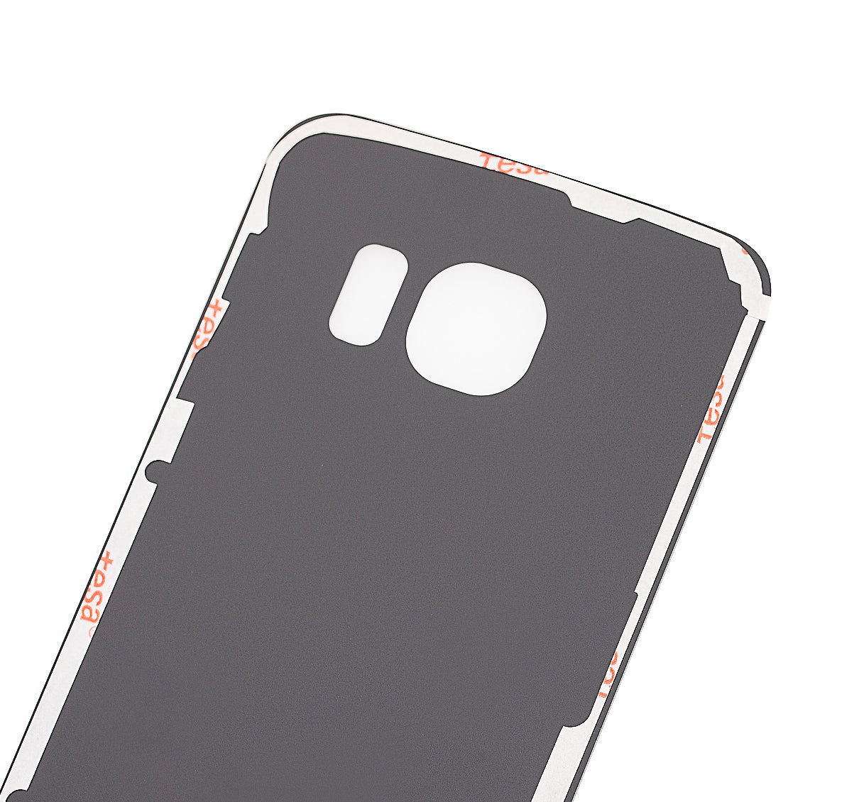 Back Cover Glass Compatible For Samsung Galaxy S6 Edge Replacement (No Logo) (Vemake) (Gold)