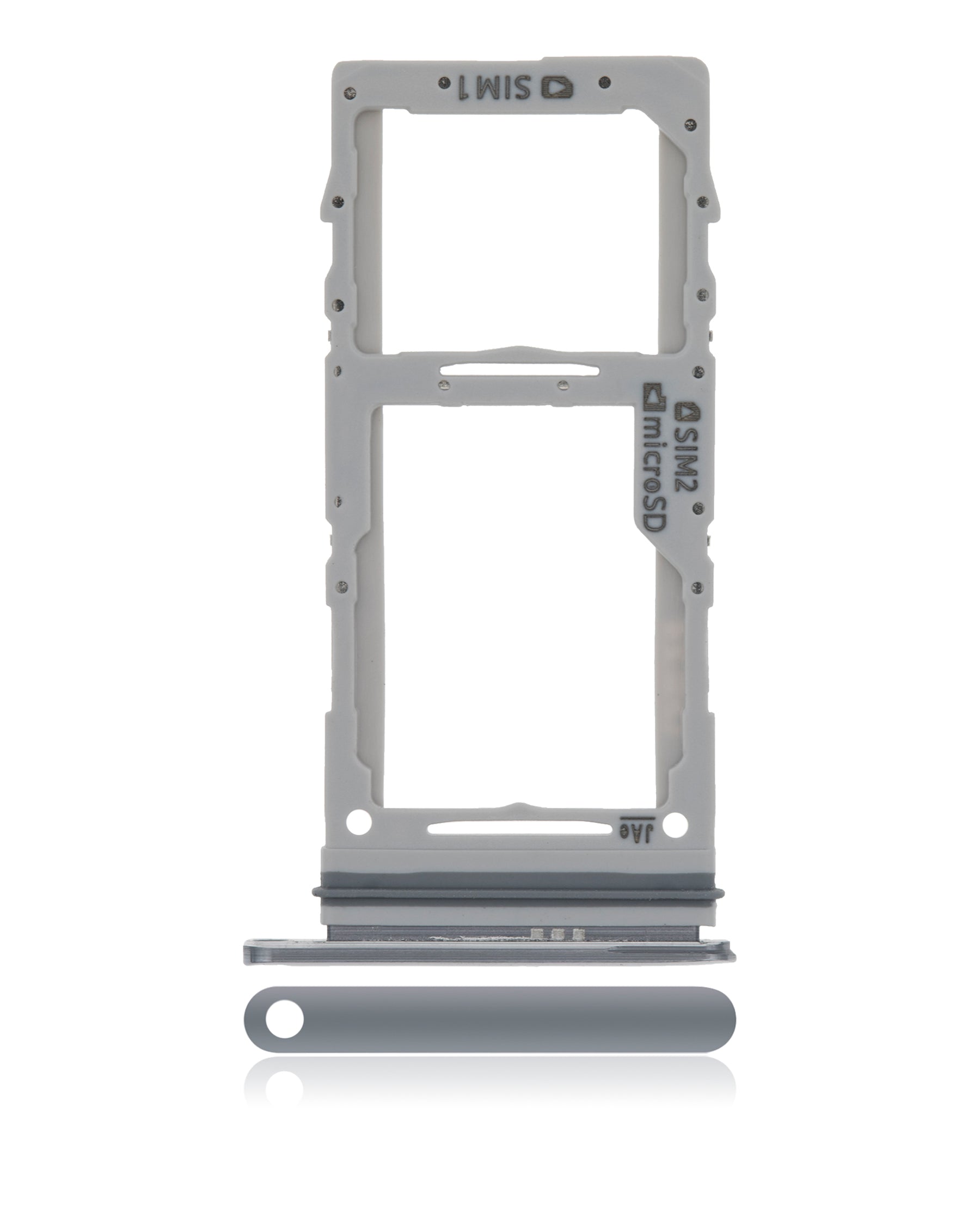 Dual Sim Card Tray Replacement Compatible For Samsung Galaxy S20 / S20 Plus / S20 Ultra 5G (Cosmic Gray)