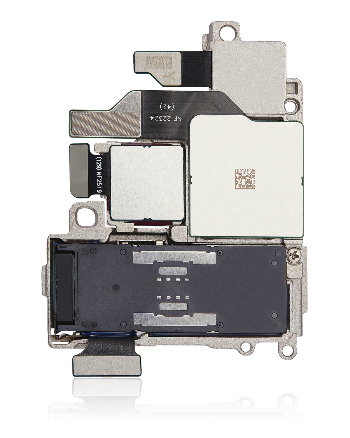 Back Camera Assembly (Wide & Periscope & Ultra Wide & Telephoto) Compatible For Samsung Galaxy S22 Ultra 5G Replacement by MacFactory.Store