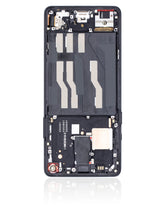 Replacement OLED Assembly With Frame Compatible For OnePlus 8 / 5G (Non-Verizon 5G UW Frame) (Refurbished) (Onyx Black)