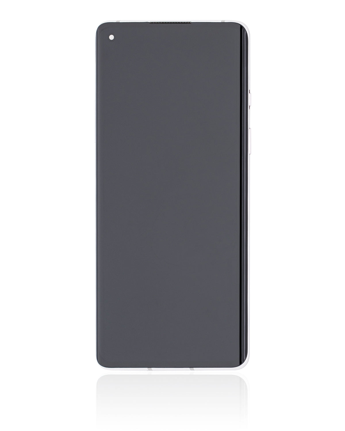 Replacement OLED Assembly With Frame Compatible For OnePlus 8 / 5G (Non-Verizon 5G UW Frame) (Refurbished) (Polar Silver)