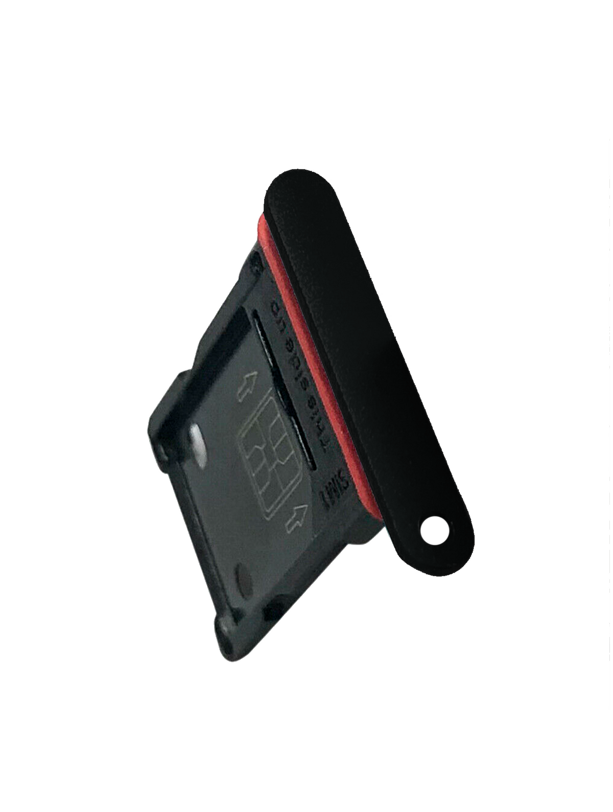 Dual Sim Card Tray Compatible For OnePlus 8 Replacement  (Onyx Black)