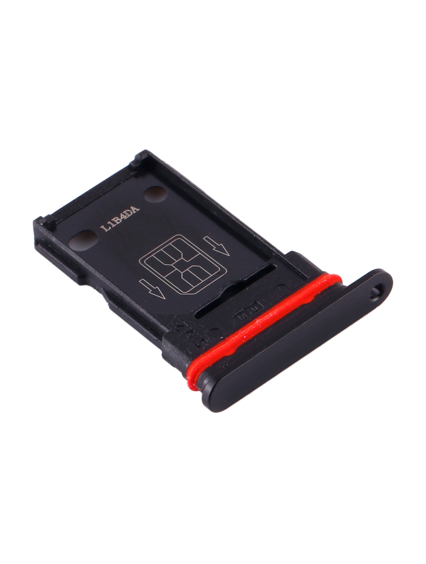 Dual Sim Card Tray Compatible For OnePlus 8 Replacement  (Onyx Black)