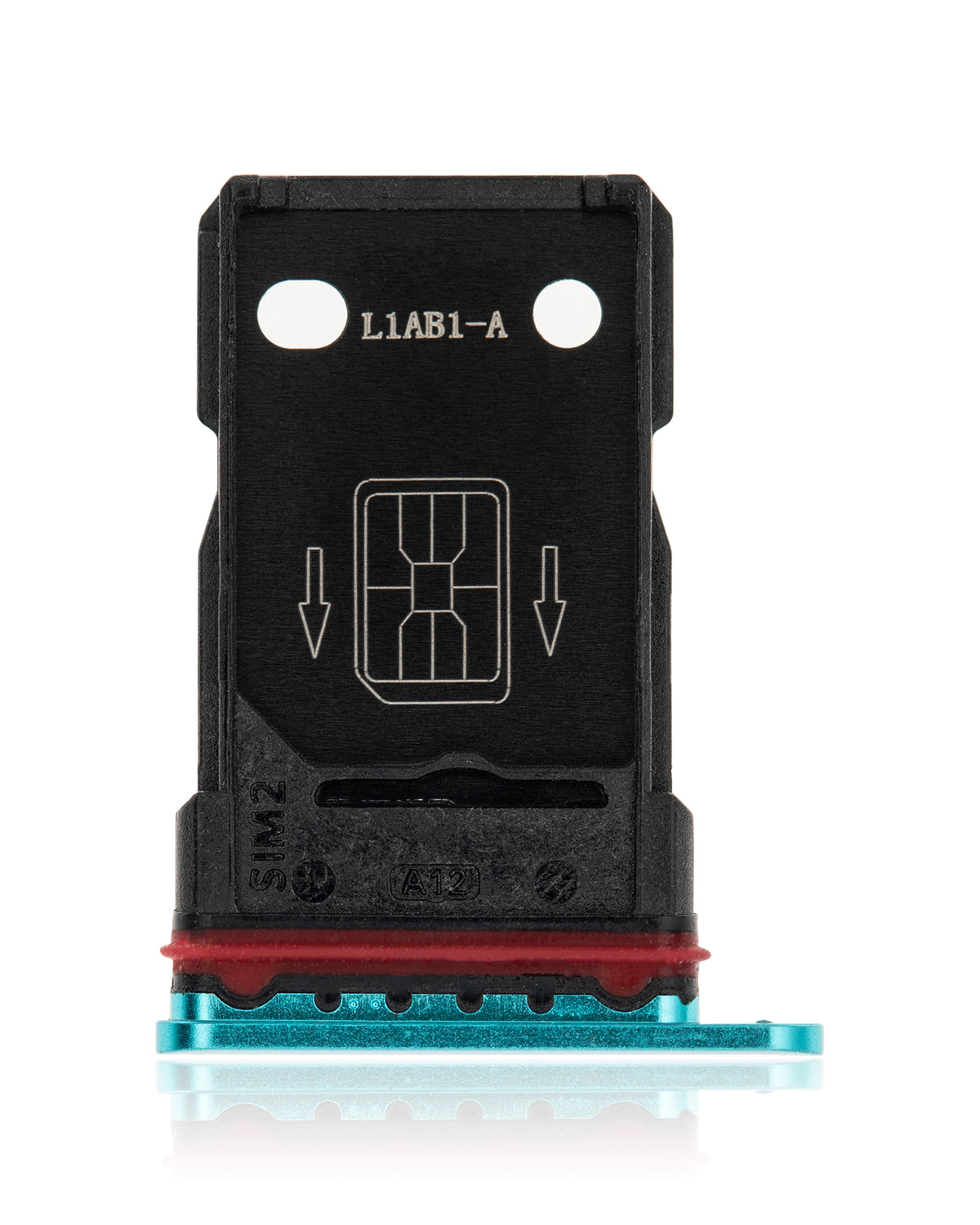 Dual Sim Card Tray Compatible For OnePlus 8 Replacement  (Glacial Green)