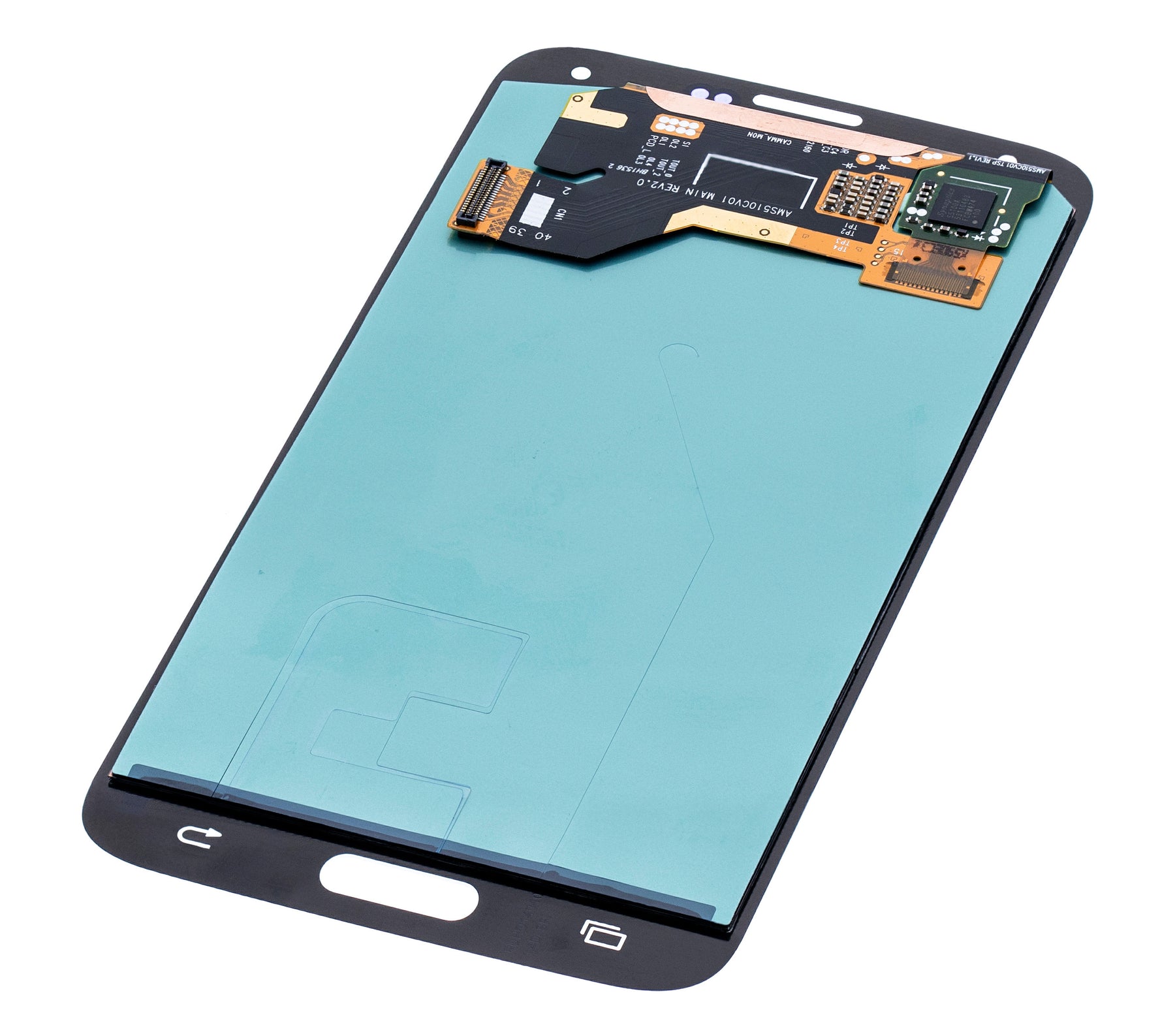 Replacement OLED Assembly Without Frame Compatible For Samsung Galaxy S5 (Service Pack) (White)