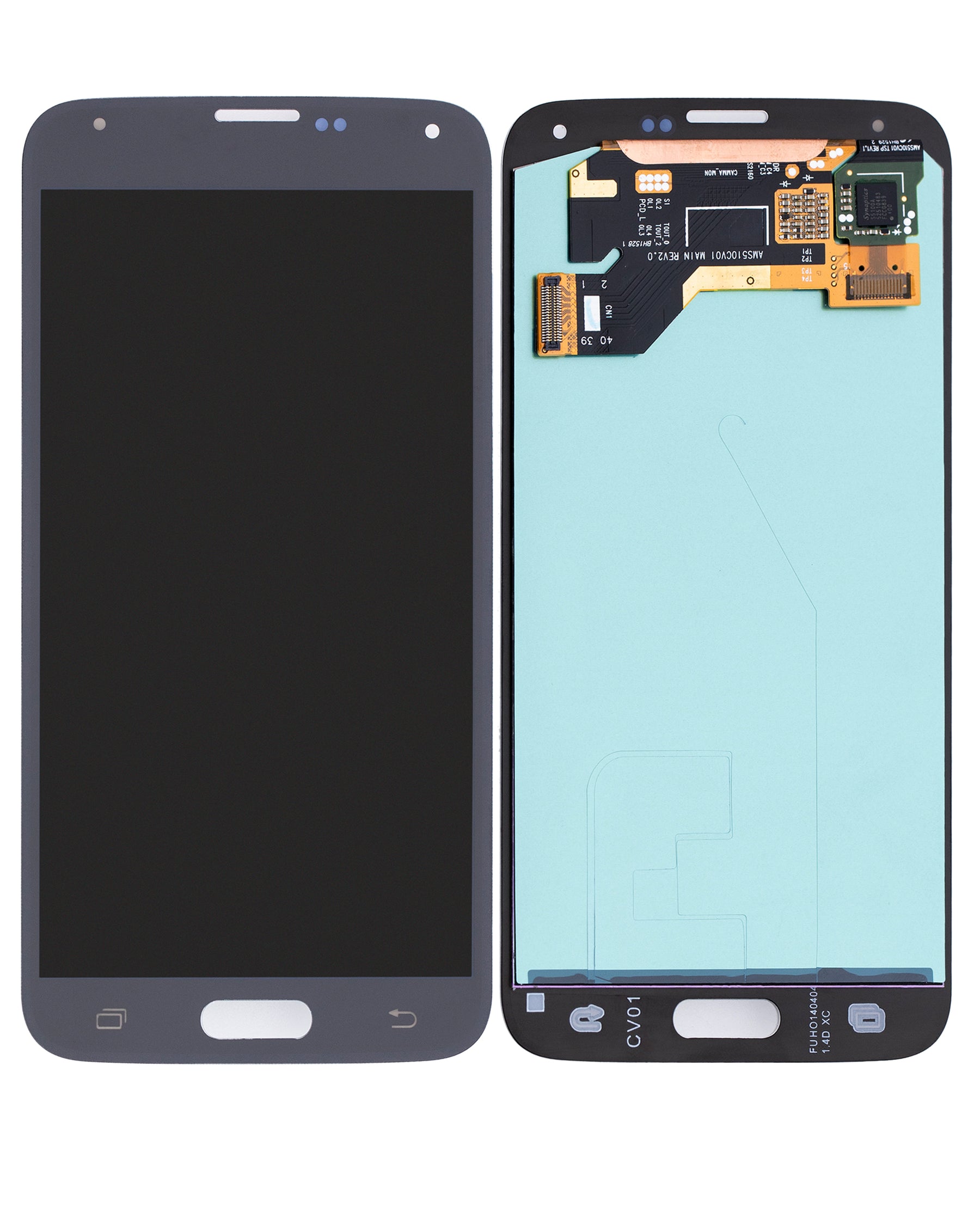 Replacement OLED Assembly Without Frame Compatible For Samsung Galaxy S5 (Refurbished) (Black)