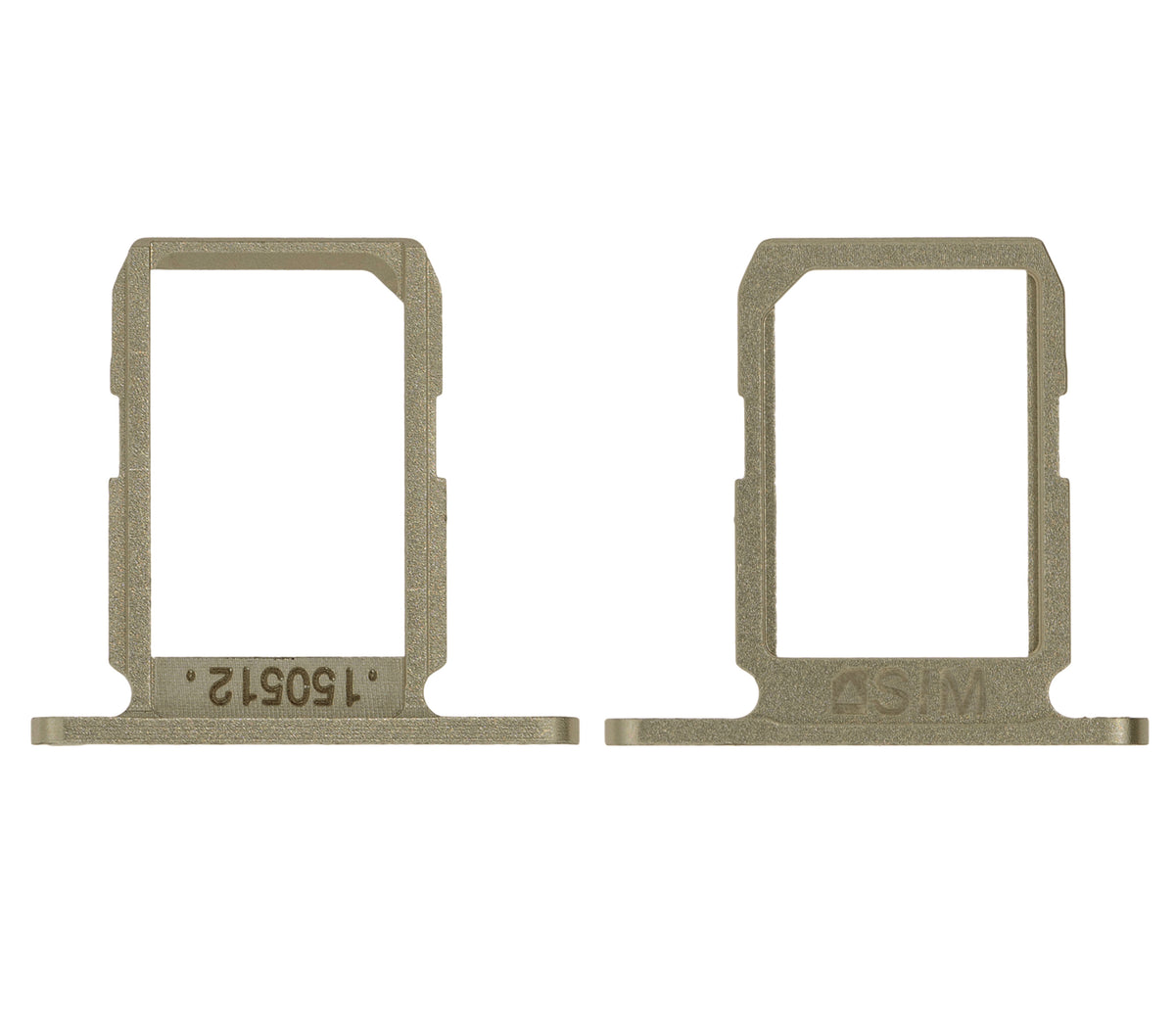 Replacement Sim Card Tray Compatible For Samsung Galaxy S6 (Gold)