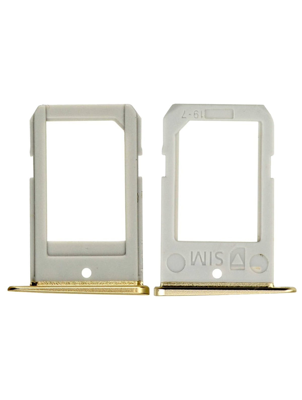 Replacement Sim Card Tray Compatible For Samsung Galaxy S6 Edge (Gold)