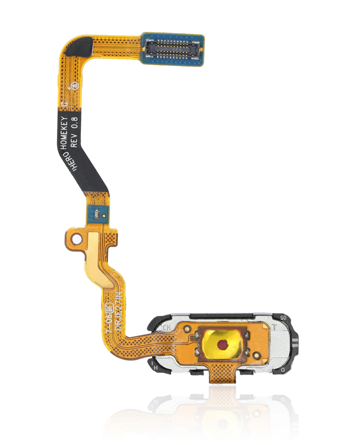 Replacement Home Button With Flex Compatible For Samsung Galaxy S7 (Gold Platinum)