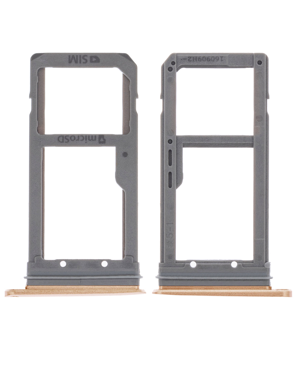 Single Sim Card Tray Compatible For Samsung Galaxy S7 Edge Replacement (Gold)