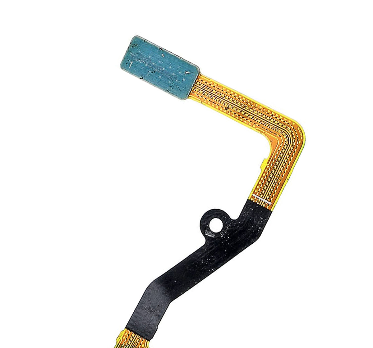 Home Button Flex Cable Compatible For Samsung Galaxy S7 Edge Replacement (Coral Blue)