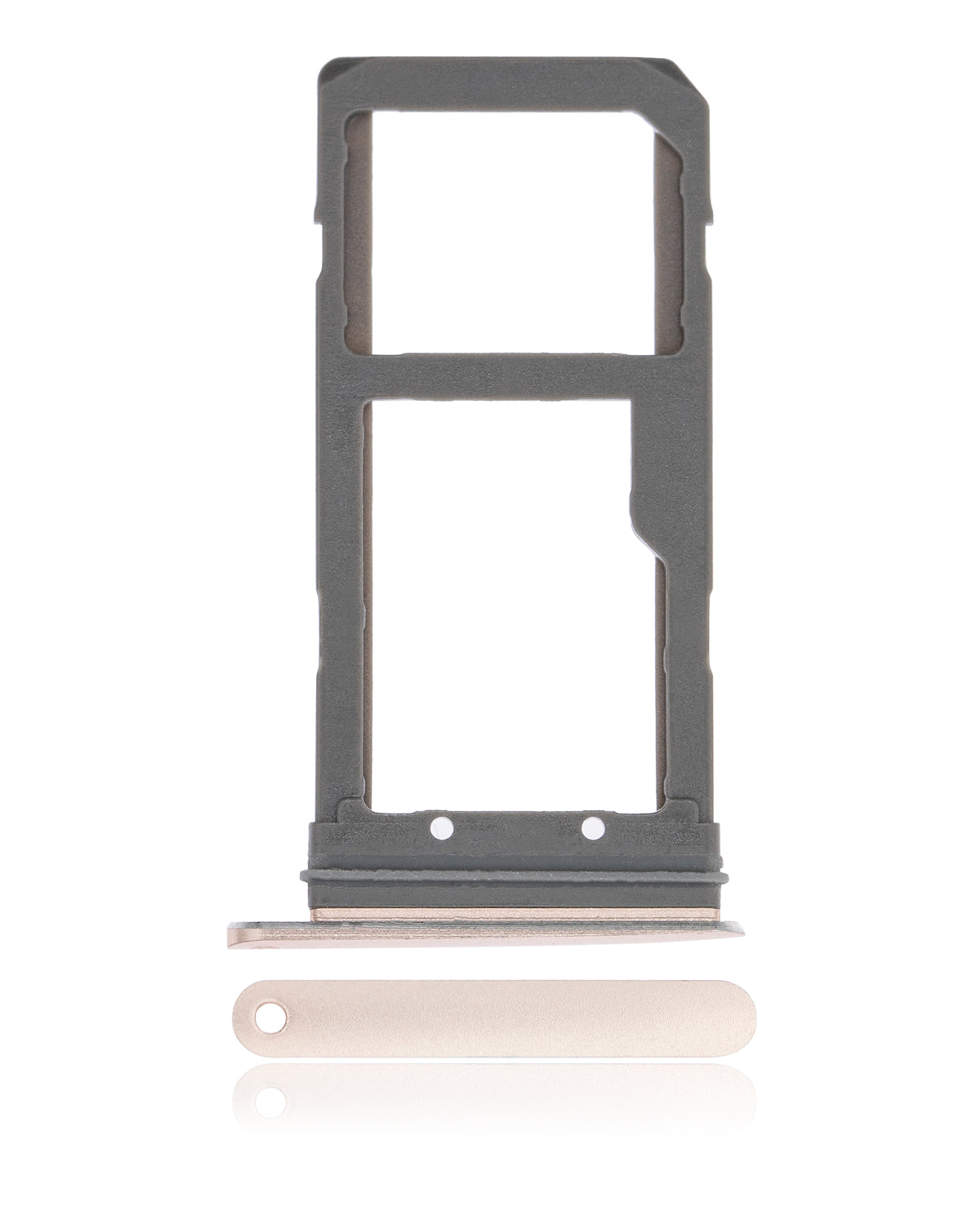 Sim Card Tray Compatible For Samsung Galaxy S7 Edge Replacement by Macfactory.in (Rose Pink)