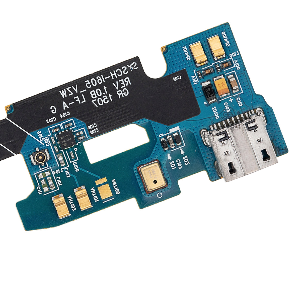 Replacement Charging Port Flex Cable Compatible For Samsung Galaxy Note 2 (I605) (Verizon)