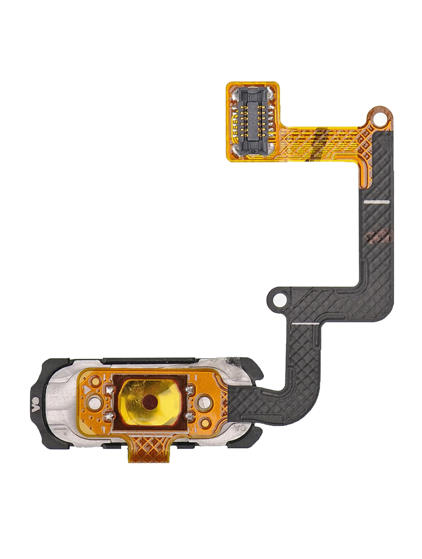 Fingerprint Reader With Flex Cable Compatible For Samsung Galaxy A3 (A320 / 2017) / A5 (A520 / 2017) / A7 (A720 / 2017) (Black)