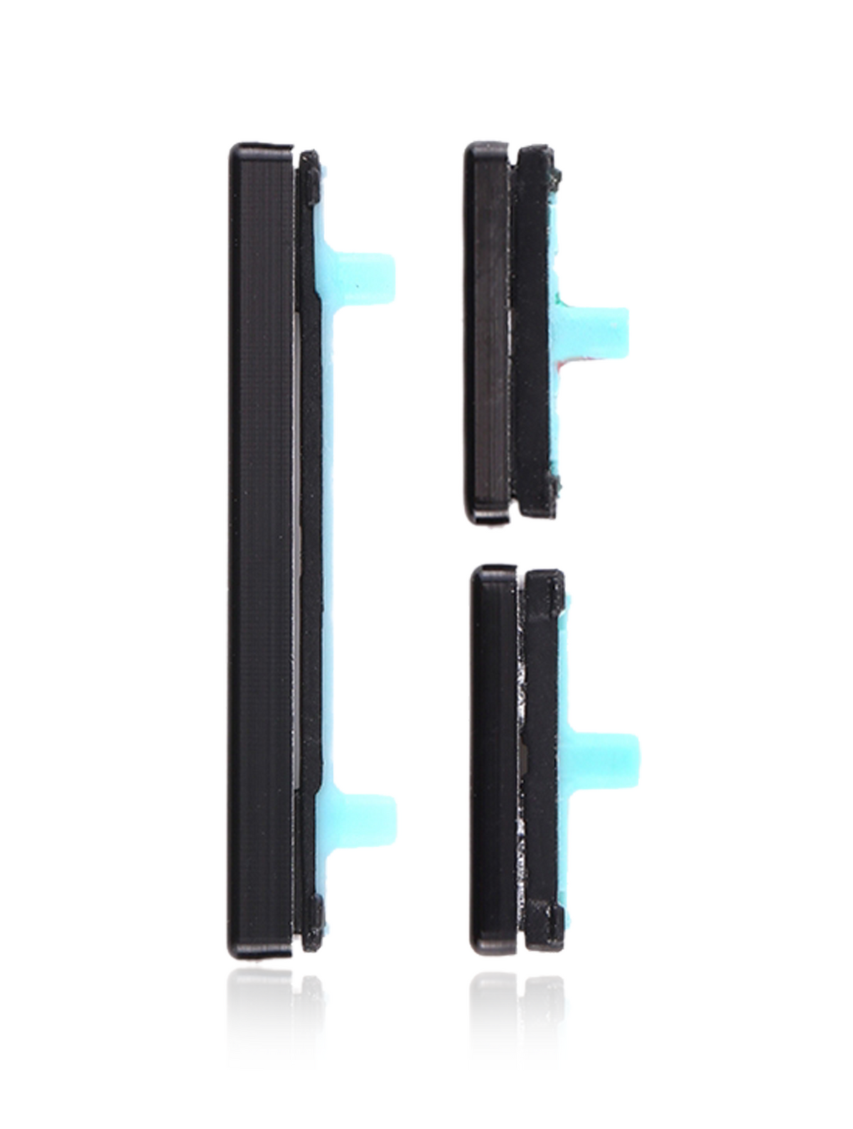 Replacement Hard Buttons (Power / Volume / Switch) Compatible For Samsung Galaxy S8 / S8 Plus (Midnight Black)