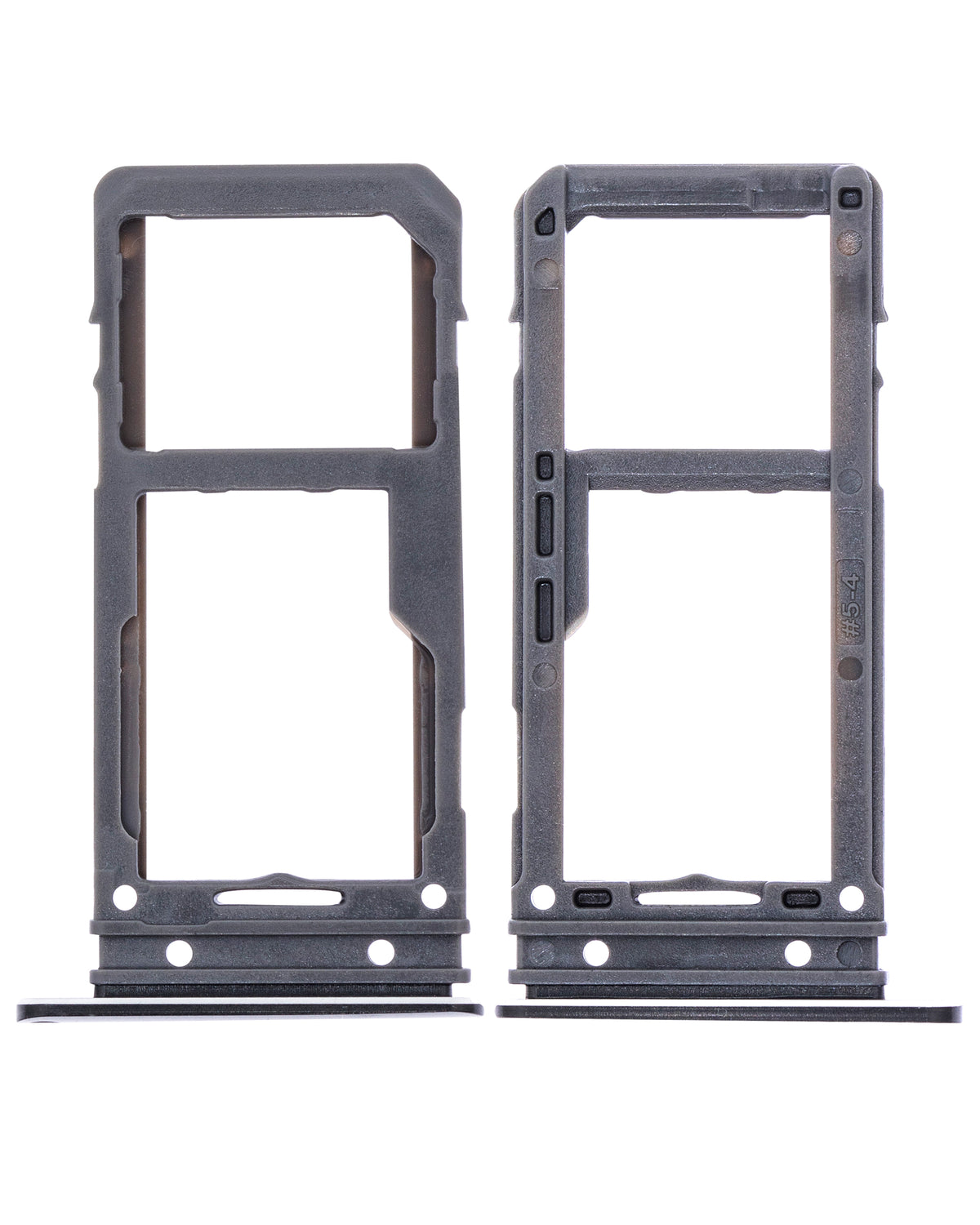 Dual Sim Card Tray Compatible For Samsung Galaxy S8 / S8 Plus Replacement (Midnight Black)