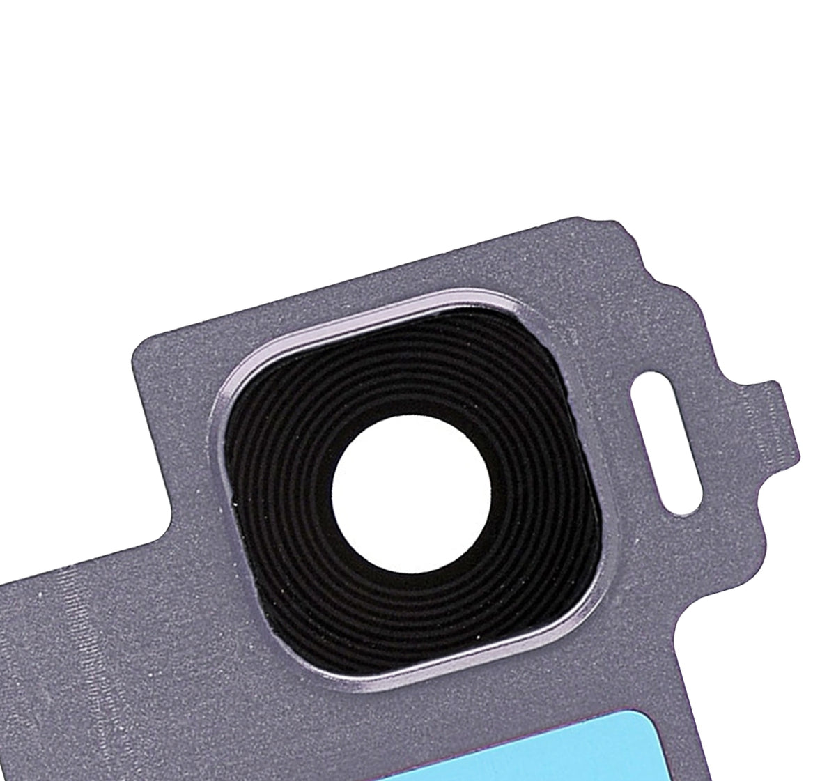 Back Camera Lens With Bezel Ring Compatible For Samsung Galaxy S8 Replacement (Orchid Gray)