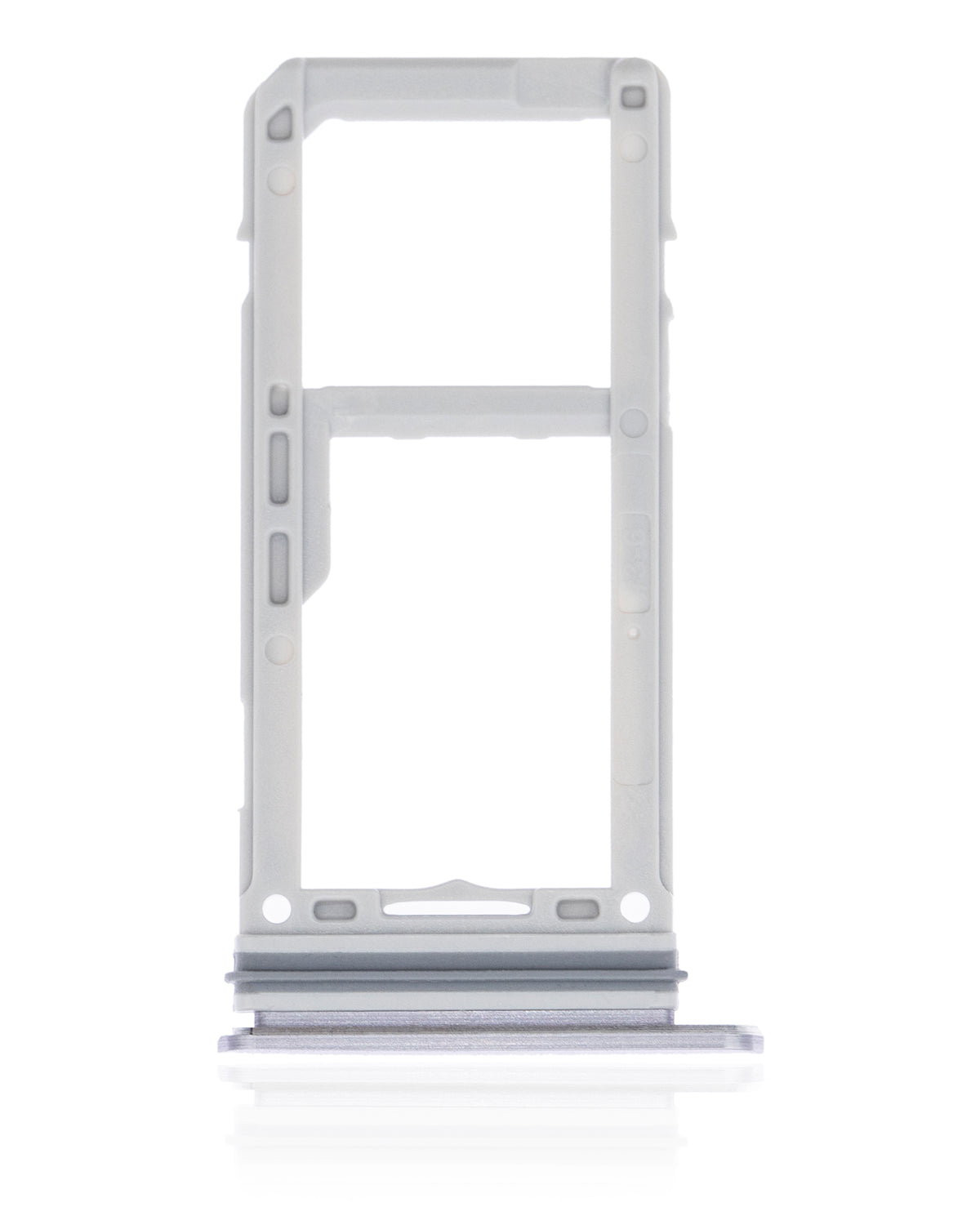 Dual Sim Card Tray Compatible For Samsung Galaxy S8 / S8 Plus Replacement (Orchid Gray)