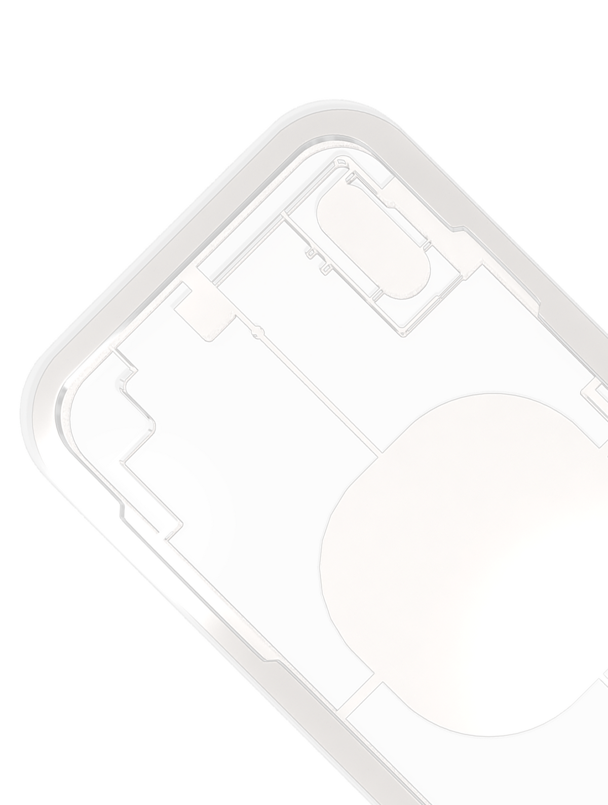 Laser Machine Protection Mold Compatible For iPhone XS Max (M-Triangel)