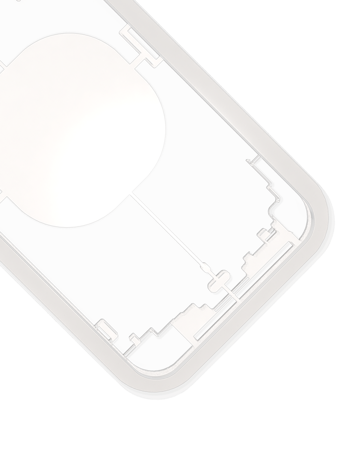 Laser Machine Protection Mold Compatible For iPhone XS Max (M-Triangel)