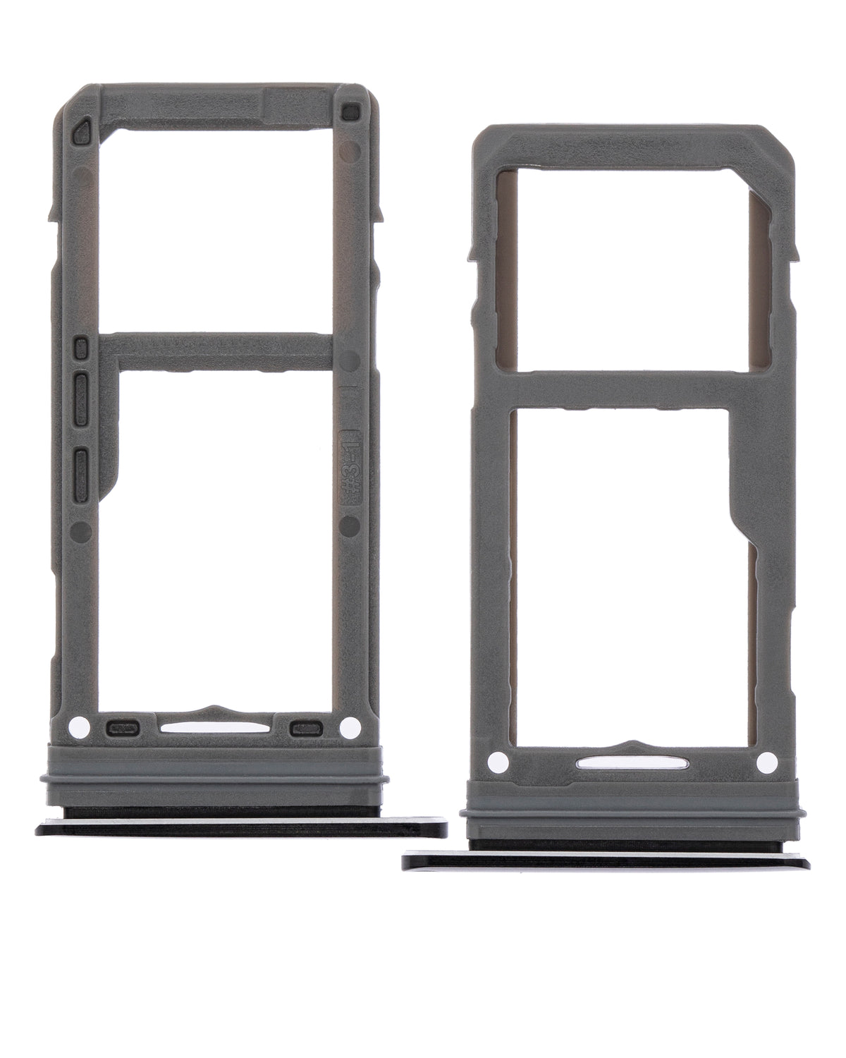 Replacement Single Sim Card Tray Compatible For Samsung Galaxy S8 / S8 Plus (Midnight Black)