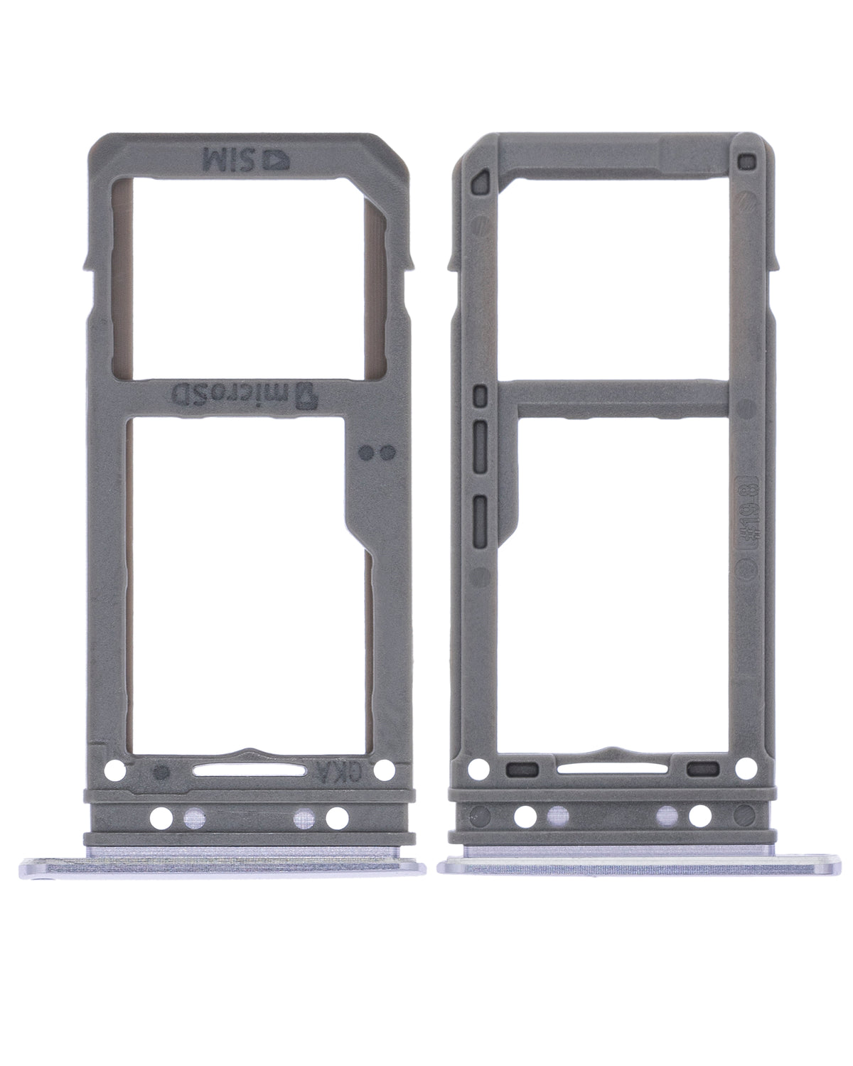 Replacement Single Sim Card Tray Compatible For Samsung Galaxy S8 / S8 Plus (Orchid Gray)