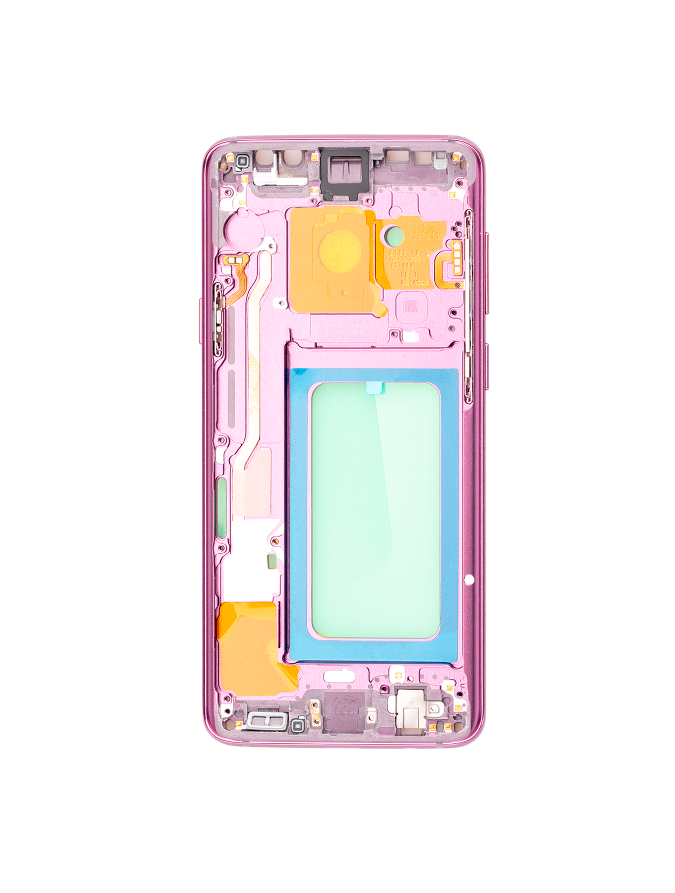 Replacement Mid-Frame Housing Compatible For Samsung Galaxy S9 Plus (With Small Parts) (Lilac Purple)