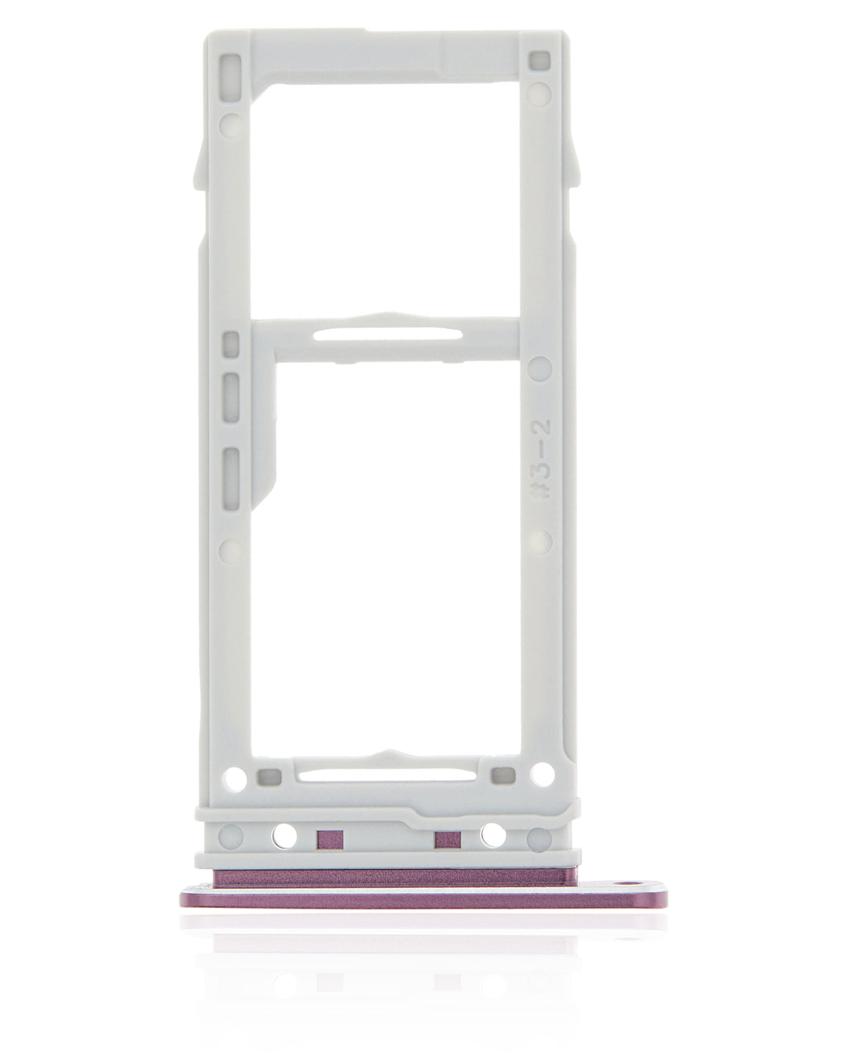 Dual Sim Drawer Compatible For Samsung Galaxy S9 / S9 Plus Replacement (Lilac Purple)