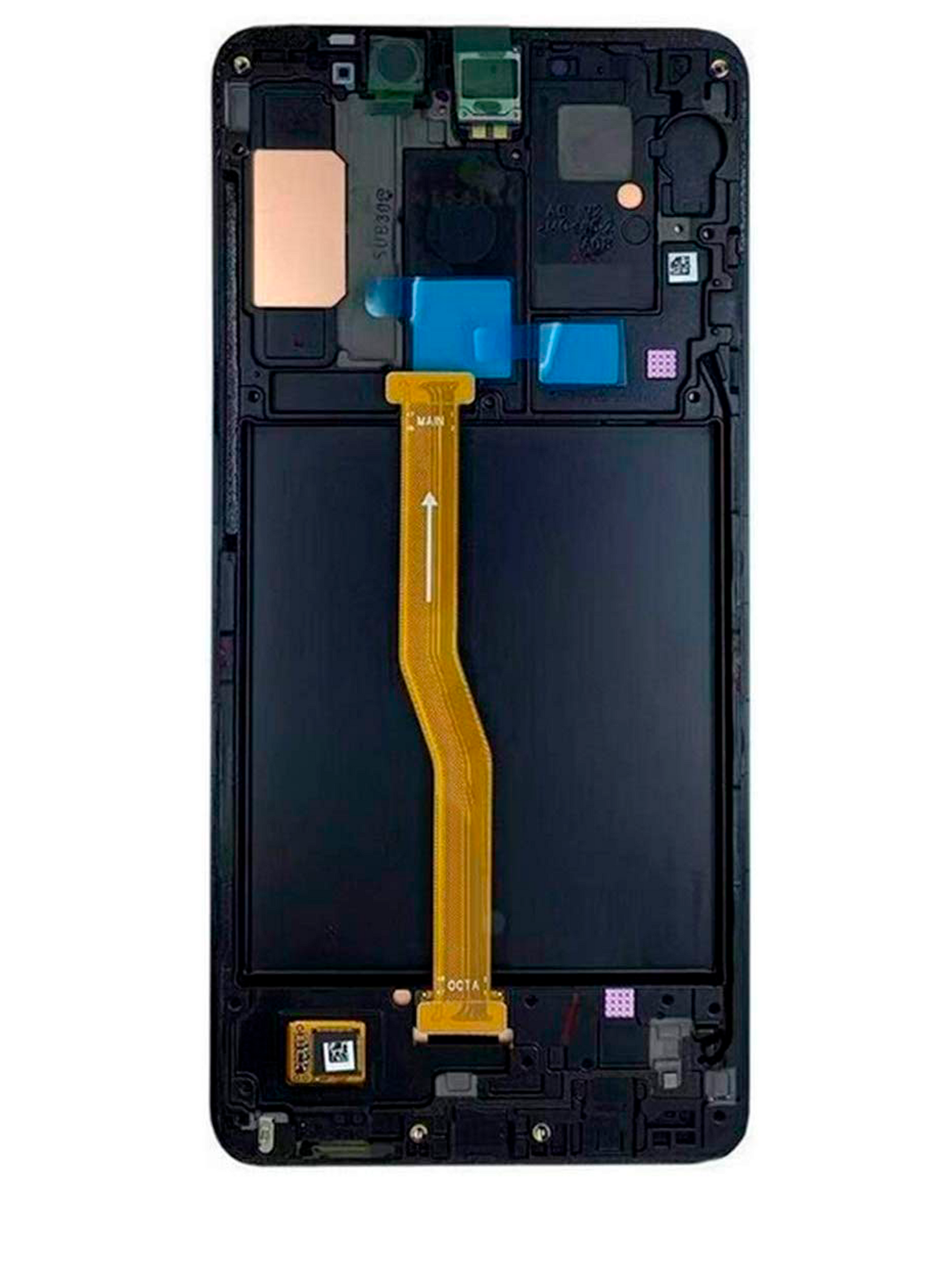 Replacement OLED Assembly With Frame Compatible For Samsung Galaxy A9 (A920 / 2018) (Service Pack) (Black)