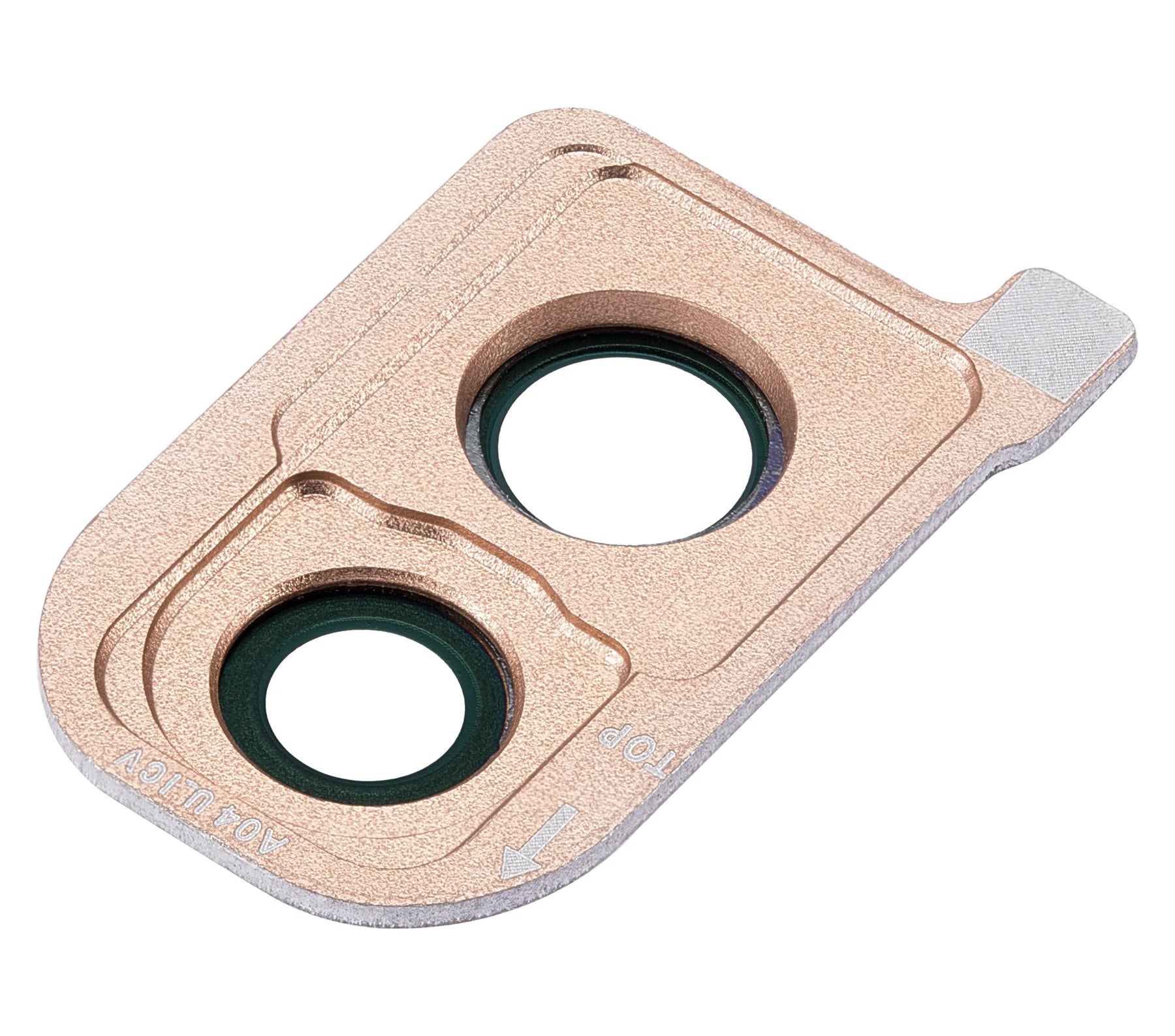 Back Camera Glass Lens And Cover Bezel Compatible For Samsung Galaxy A40 (A405 / 2019) (Coral)