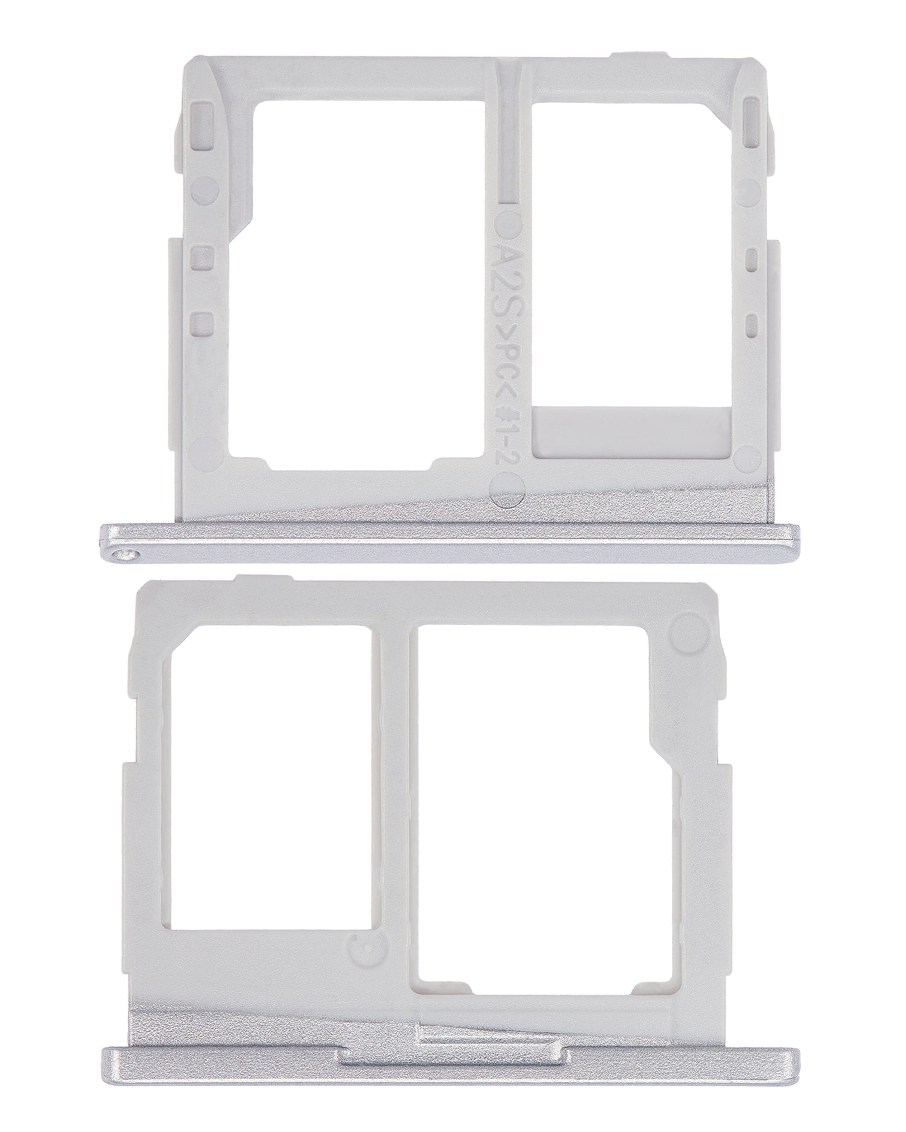 Sim Card Tray Compatible For Samsung Galaxy Tab A 8.0" (2017) (T385 / T387) (Cellular Version) (Silver)