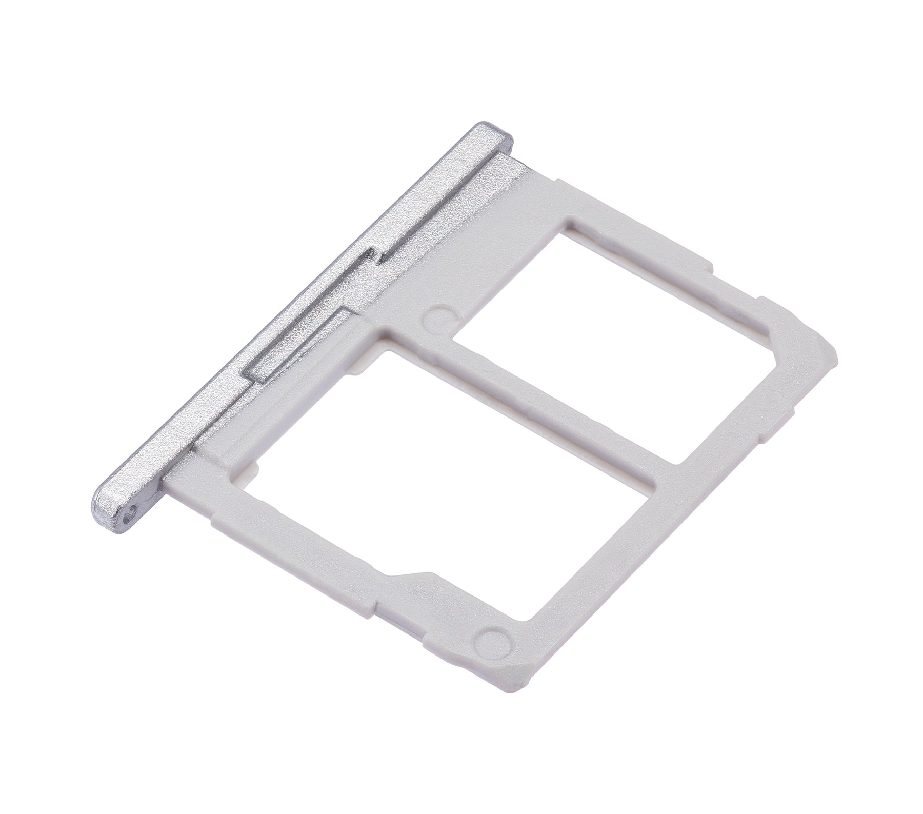 Sim Card Tray Compatible For Samsung Galaxy Tab A 8.0" (2017) (T385 / T387) (Cellular Version) (Silver)