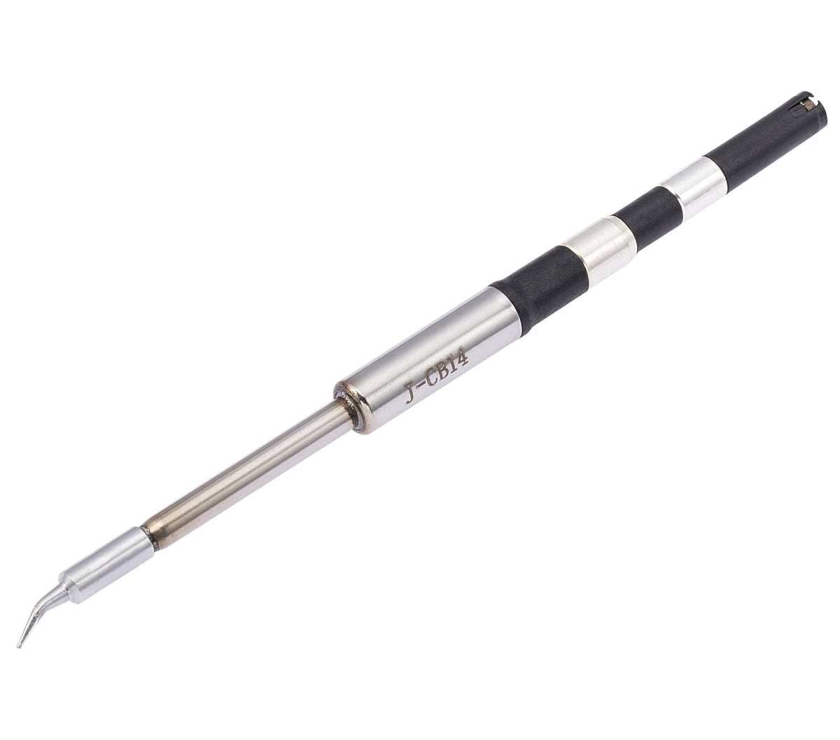 Soldering Iron Handle Tip Replacement (Curved Tip) Compatible With Quick Q8 Soldering Station (Quick Model # TSS08C-J)