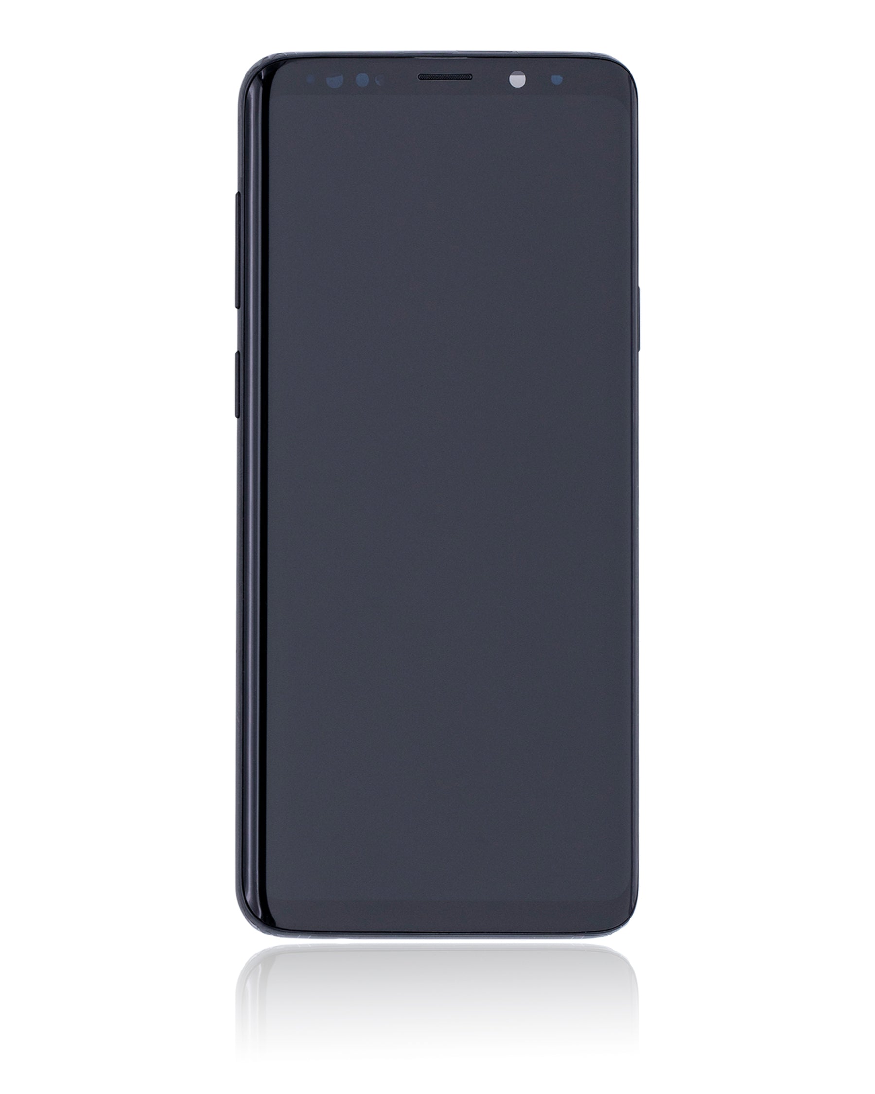 OLED Assembly With Frame Compatible For Samsung Galaxy S9 Plus Replacement (Vemake) (Midnight Black)