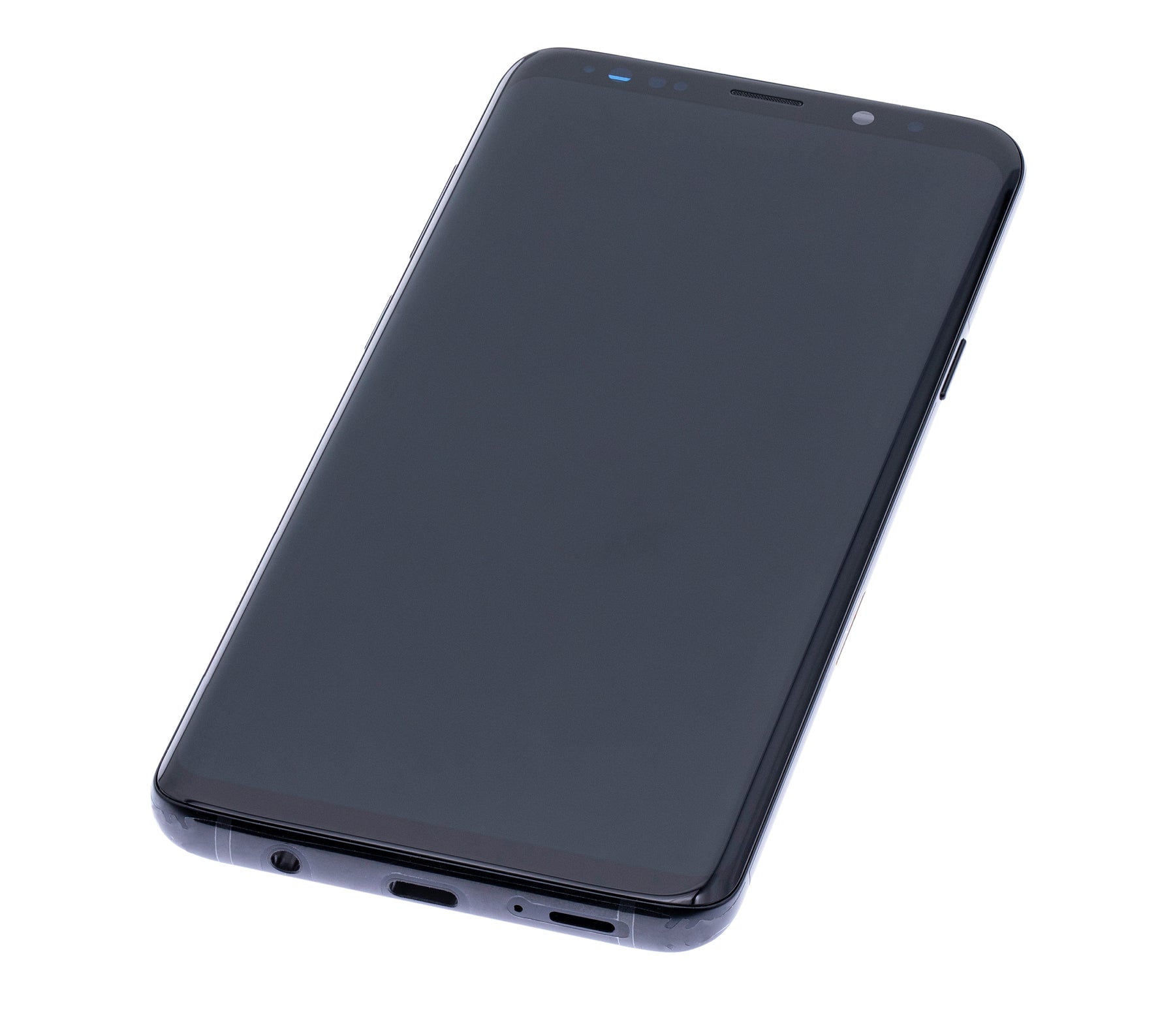 OLED Assembly With Frame Compatible For Samsung Galaxy S9 Plus Replacement (Vemake) (Midnight Black)