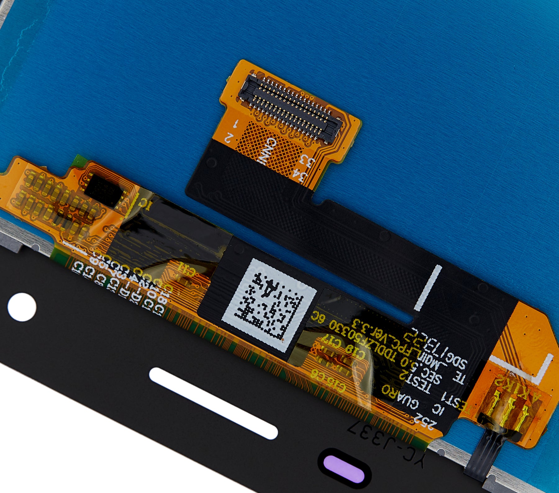 LCD Assembly Without Frame Compatible For Samsung Galaxy J3 Star / Aura / Amp Prime 3 (J337 / 2018) (Refurbished) (Blue)
