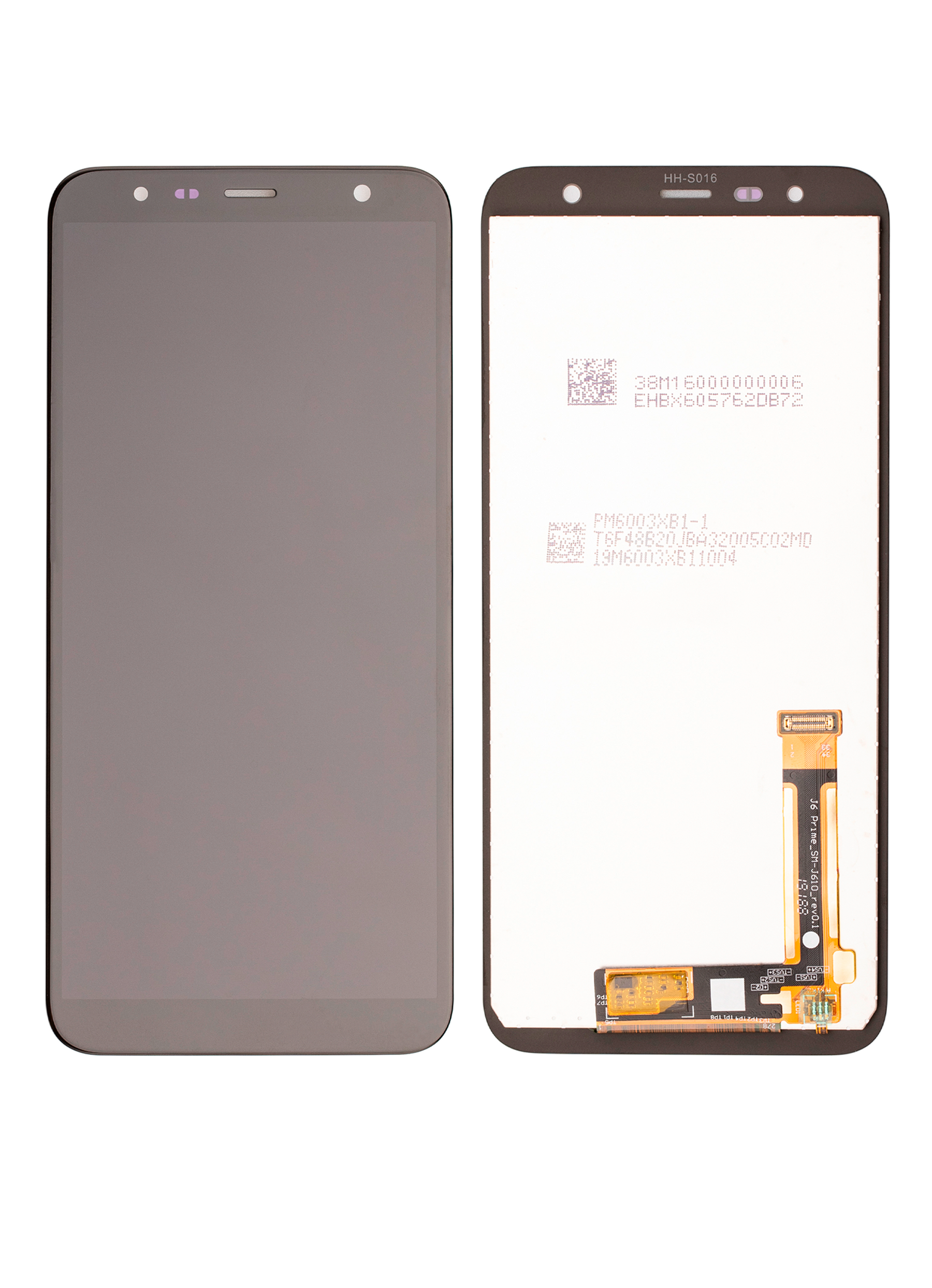 LCD Assembly Without Frame Compatible For Samsung Galaxy J6 Plus (J610 / 2018) / J4 Plus (J415 / 2018) (Service Pack) (Black)