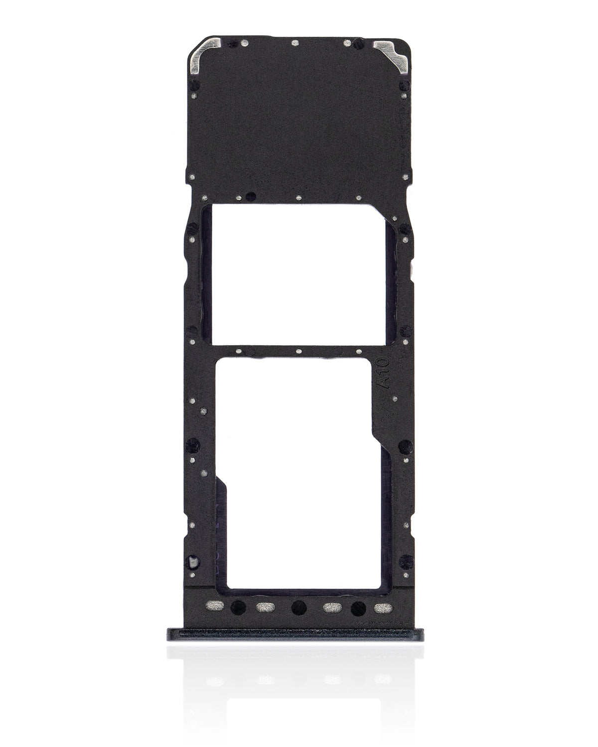 Single Sim Card Tray Compatible For Samsung Galaxy A10 (A105 / 2019) (Black)