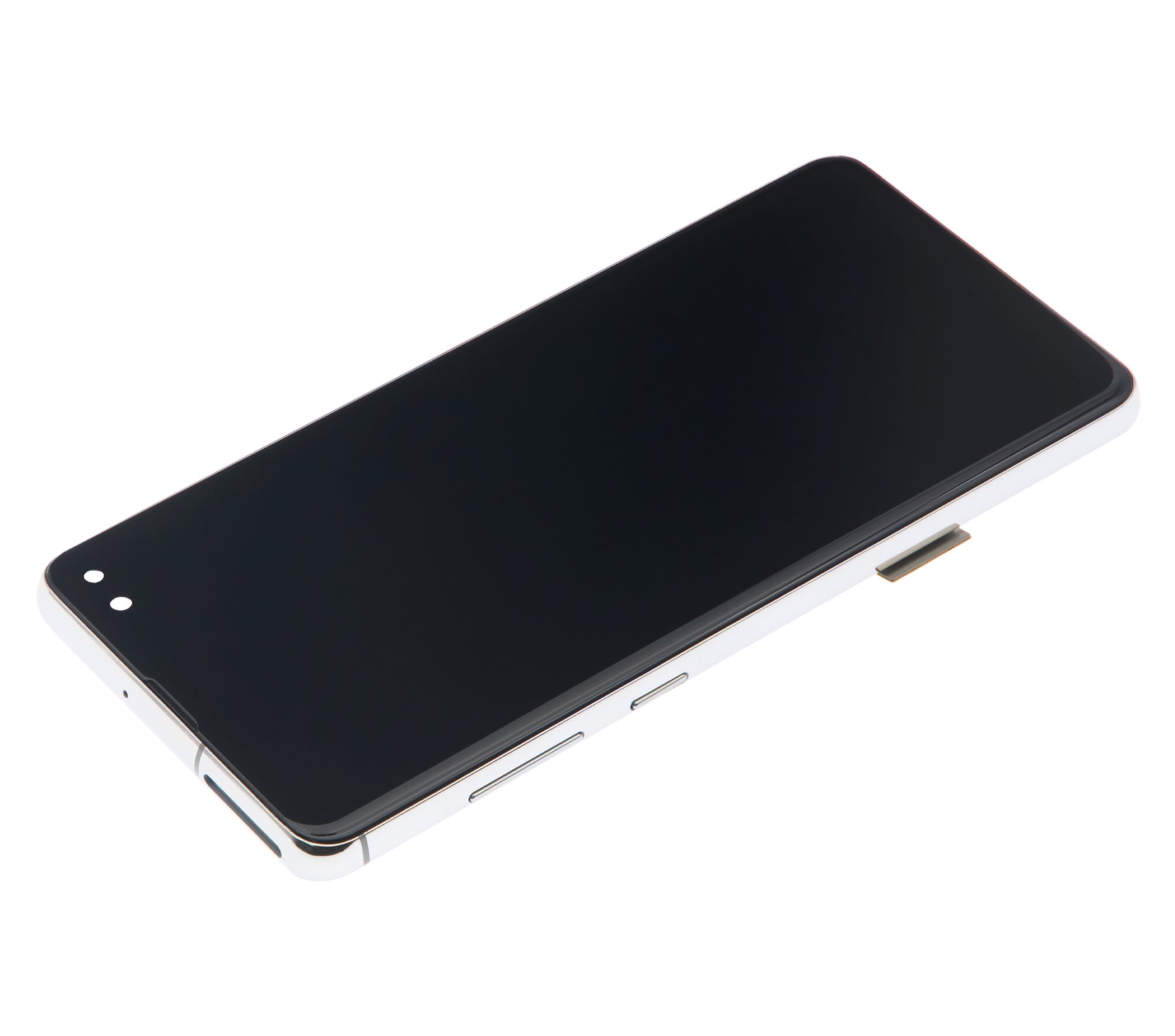 Replacement LCD Assembly With Frame (Without Finger Print Sensor) Compatible For Samsung Galaxy S10 Plus (Aftermarket Plus: TFT) (Prism White)