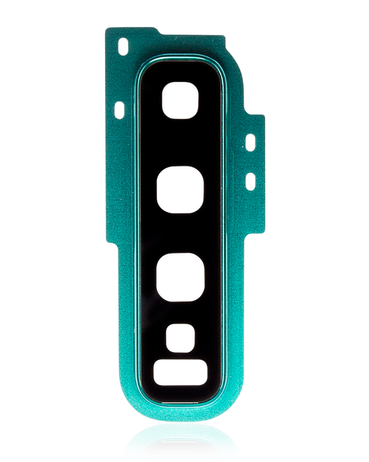 Back Camera Lens With Cover Bezel Ring Replacement Compatible For Samsung Galaxy S10 (Prism Green)