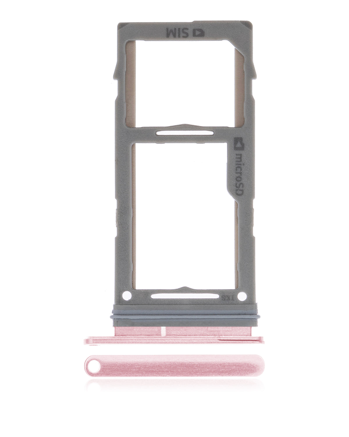 Single Sim Card Tray Compatible For Samsung Galaxy S10 / S10 Plus / S10E Replacement by Macfactory.Store(Flamingo Pink)